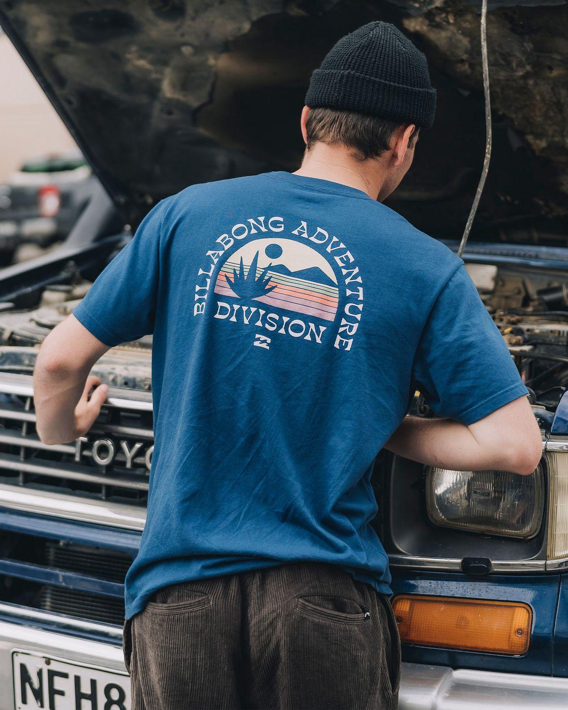 Polera M/C Hombre Sun Up M Azul-1