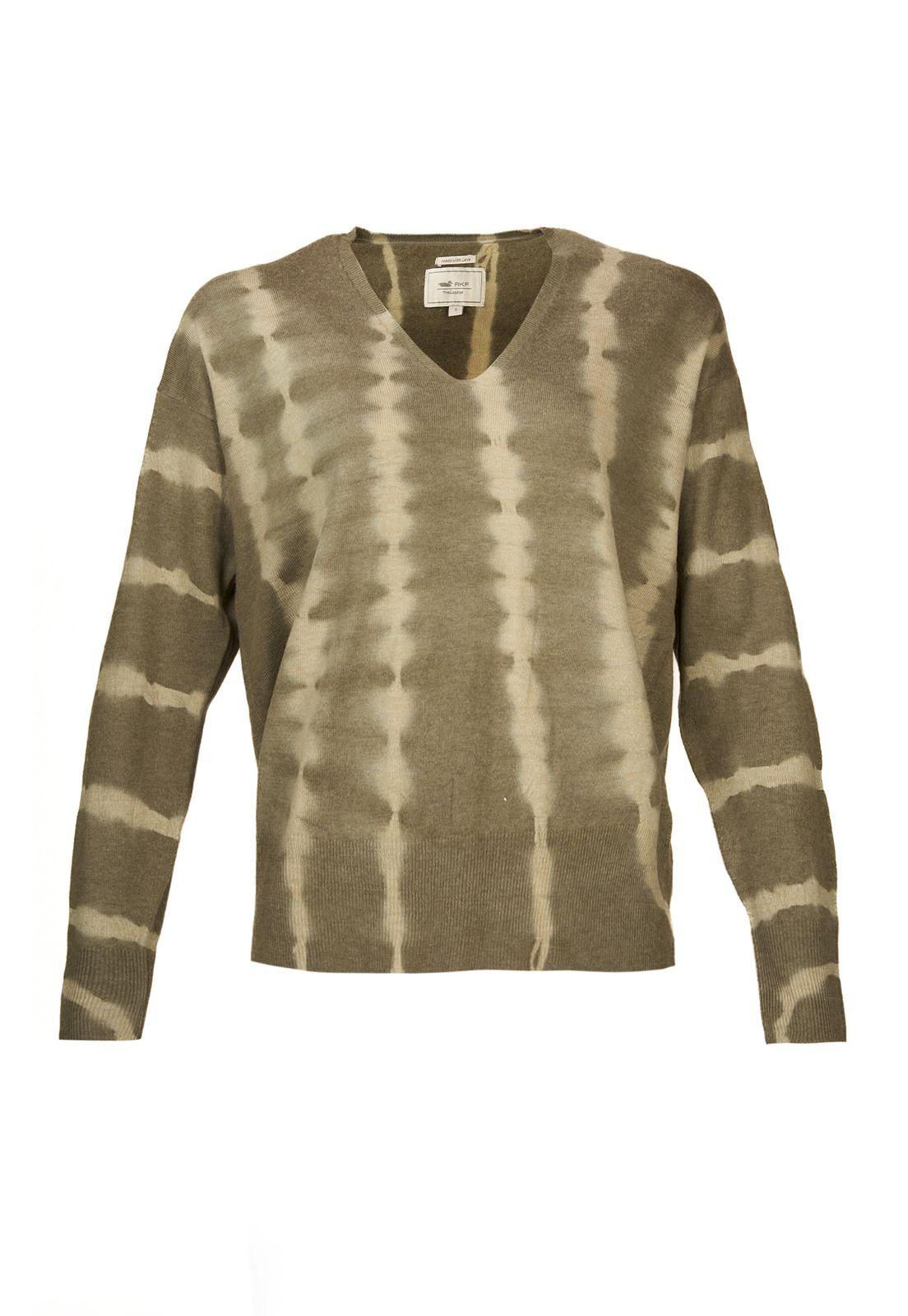 Sweater Fibras Recicladas Mujer Clavel Verde-0