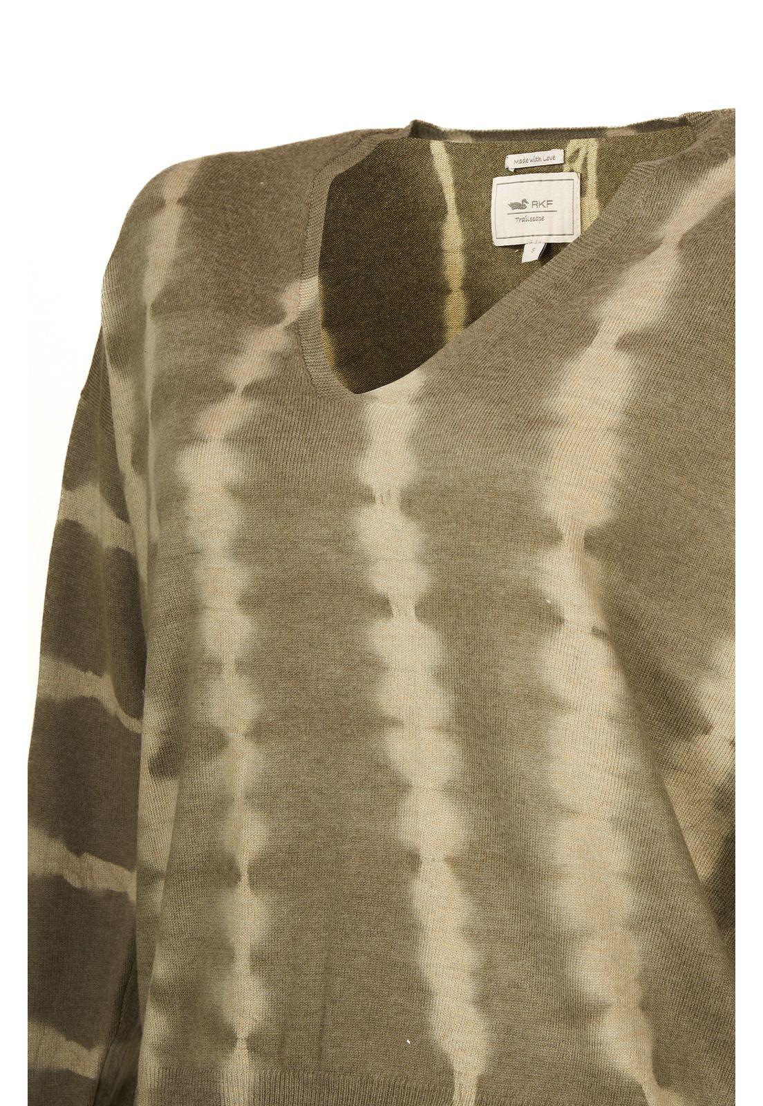 Sweater Fibras Recicladas Mujer Clavel Verde-3