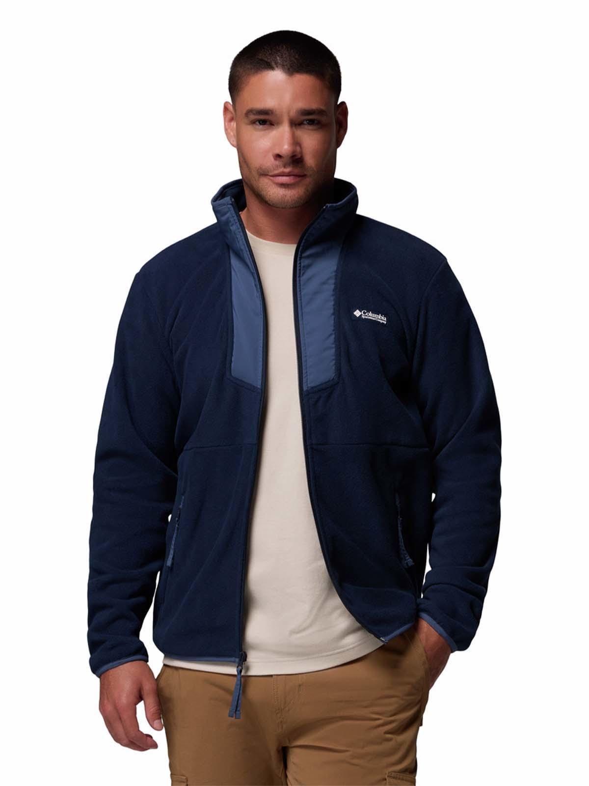 Polar Hombre Sequoia Grove Full Zip Azul-3