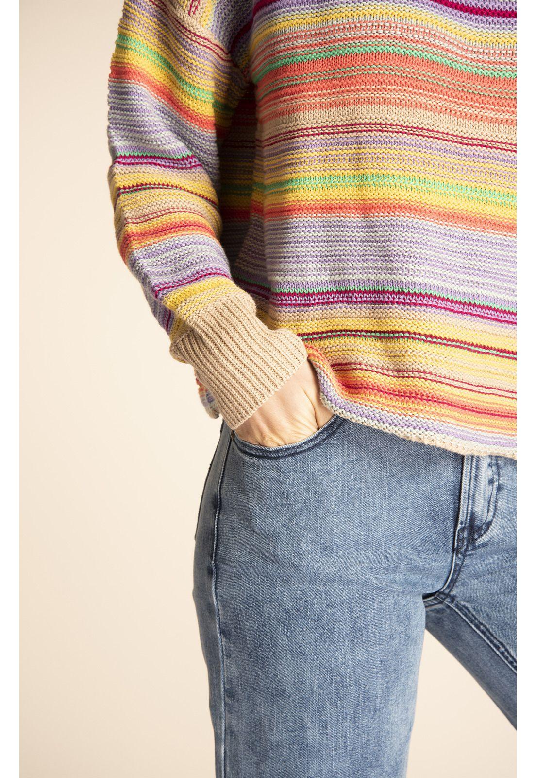 Polerón Mujer Sicilia Multicolor-4