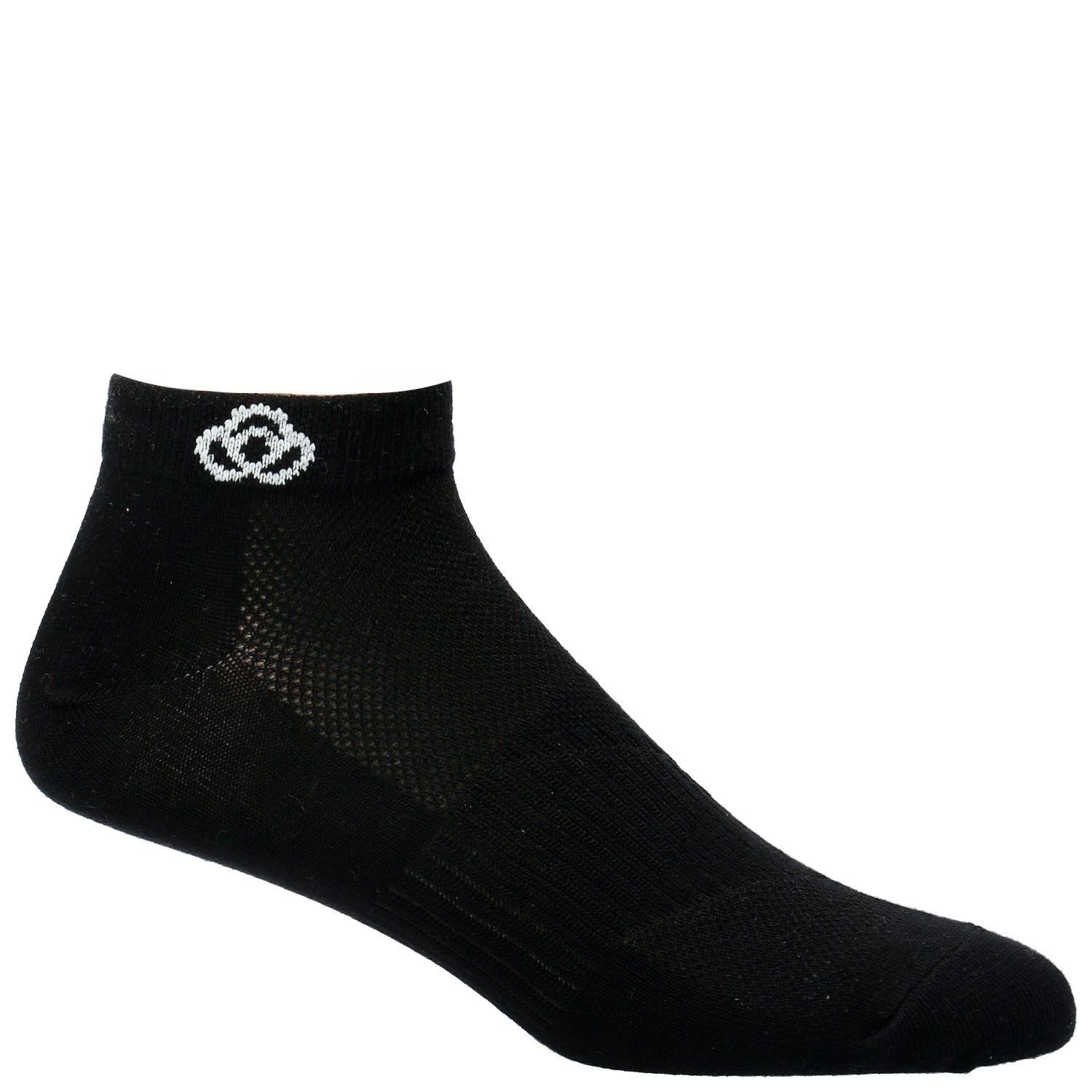 Pack 6 Calcetines Low Cut Hombre Negro-1
