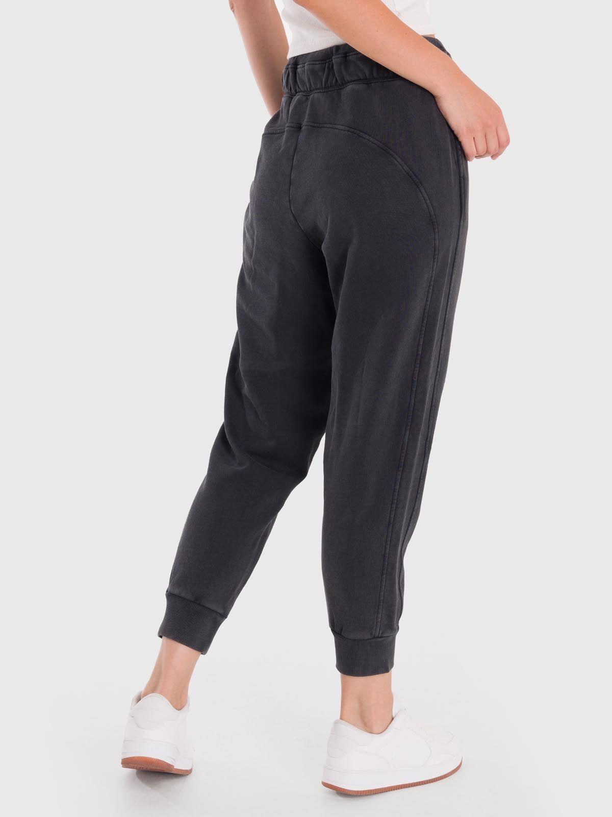 Pantalón Buzo Mujer Creta Negro-3