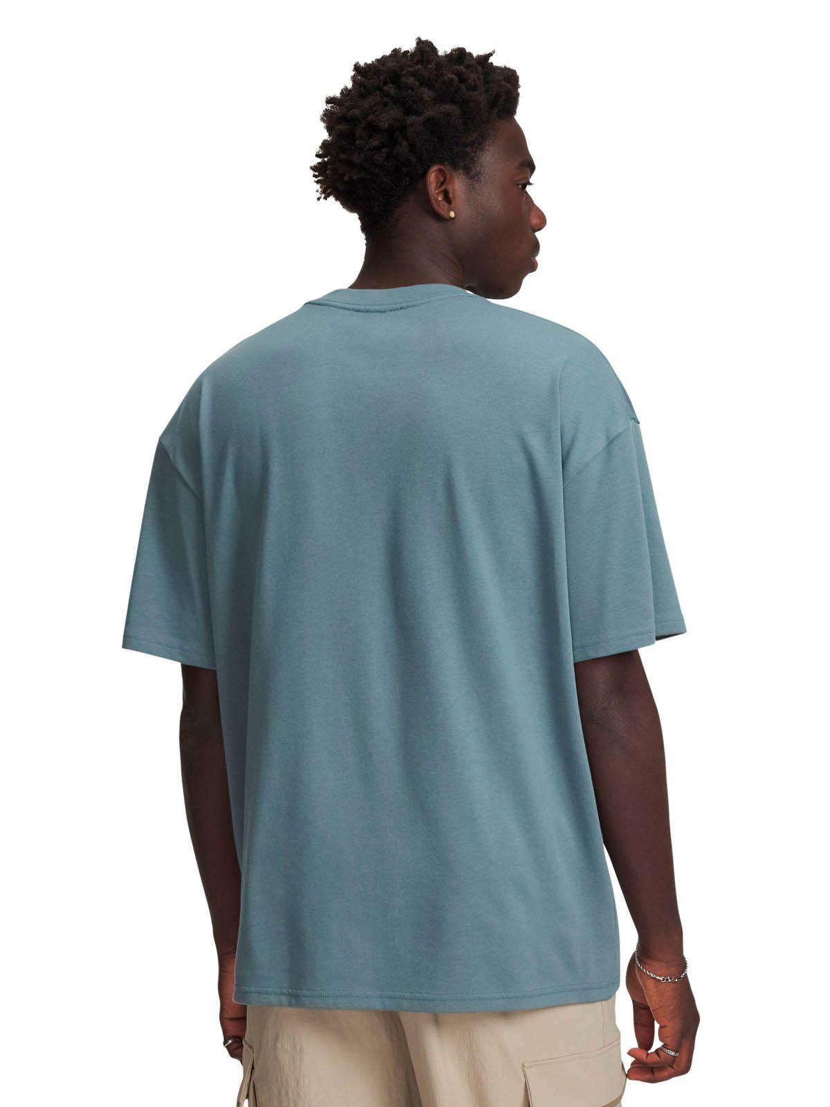 Polera Manga Corta Lifestyle  Hombre HW Oversized Azul -1