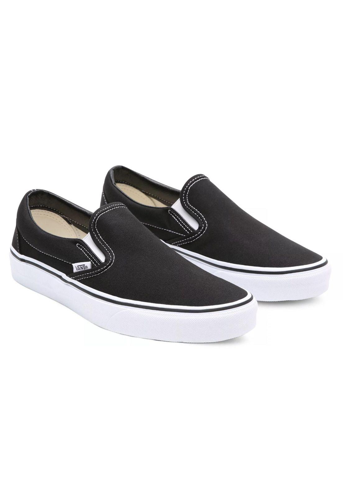 Zapatillas Unisex UA Classic Slip-On Negra-1