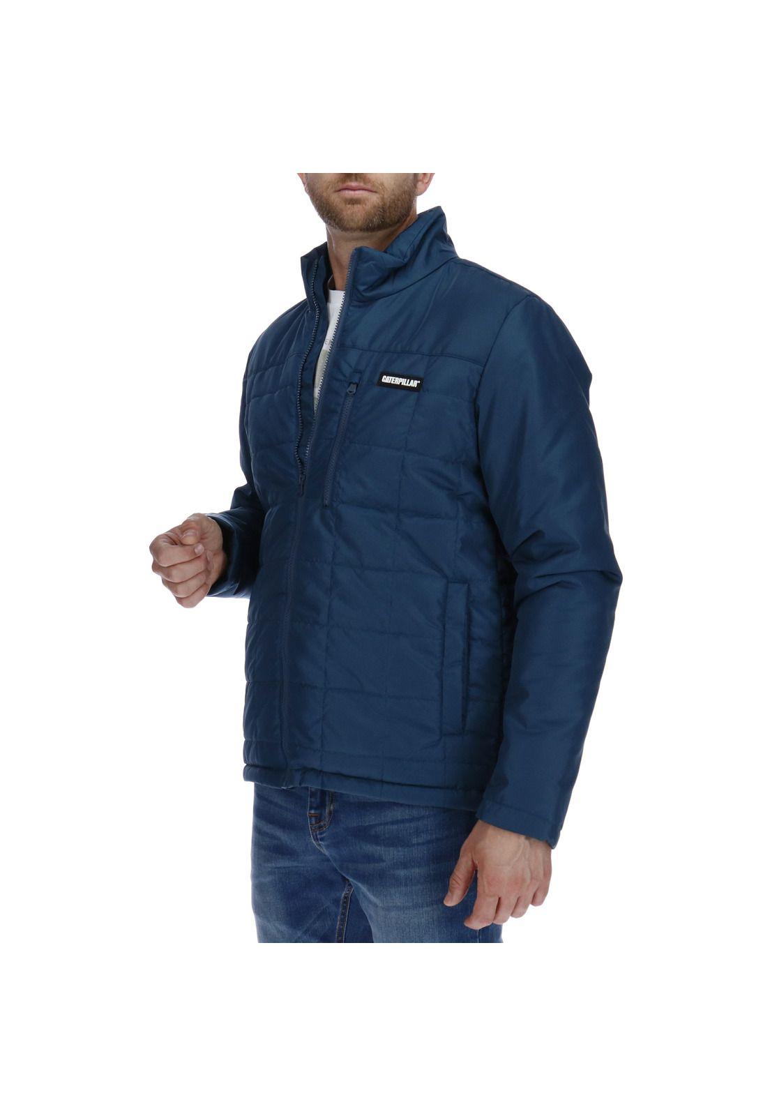 Parka Hombre Foundation Synthetic Insulated Jacket Nylon Azul Petróleo-1