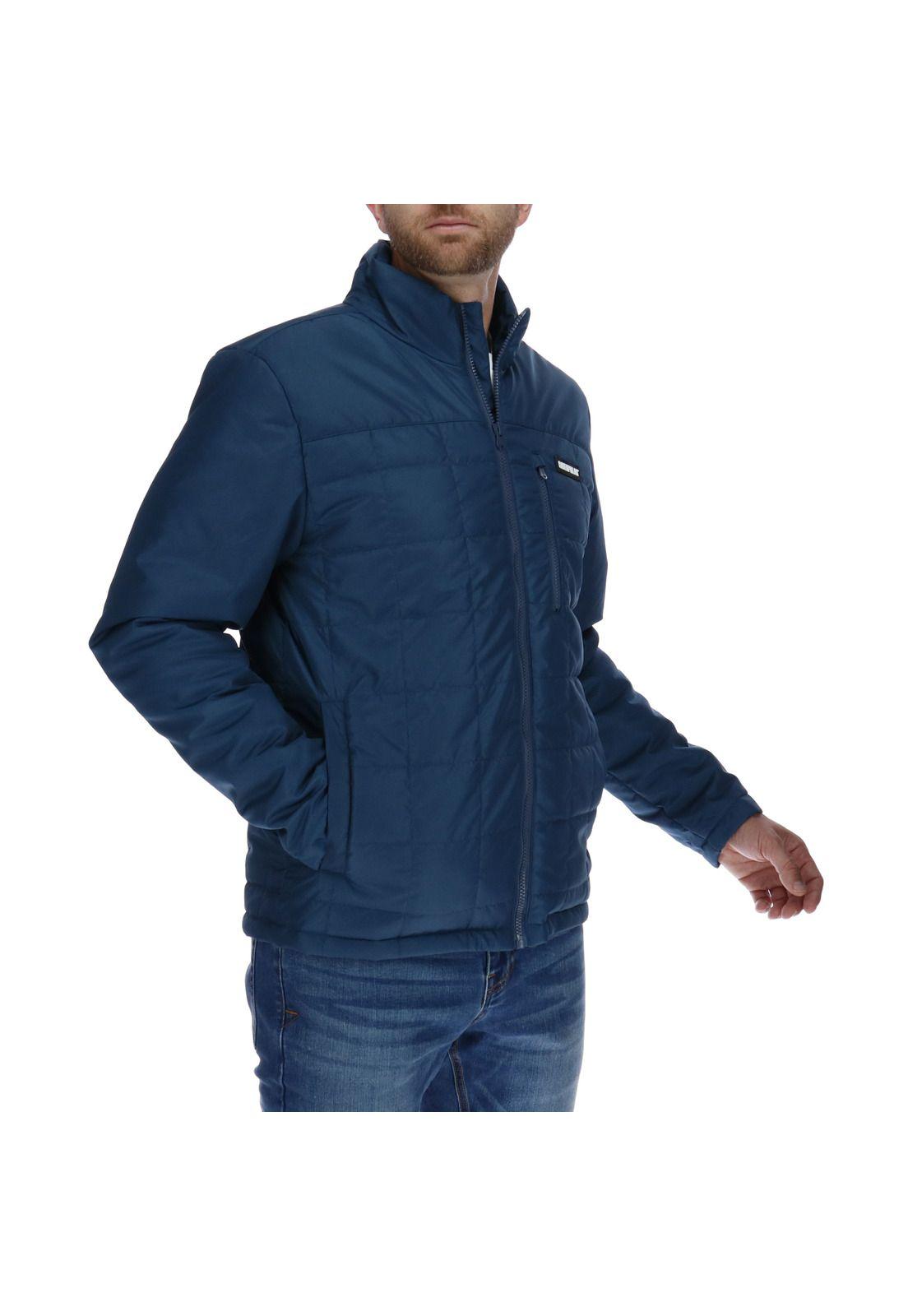 Parka Hombre Foundation Synthetic Insulated Jacket Nylon Azul Petróleo-3