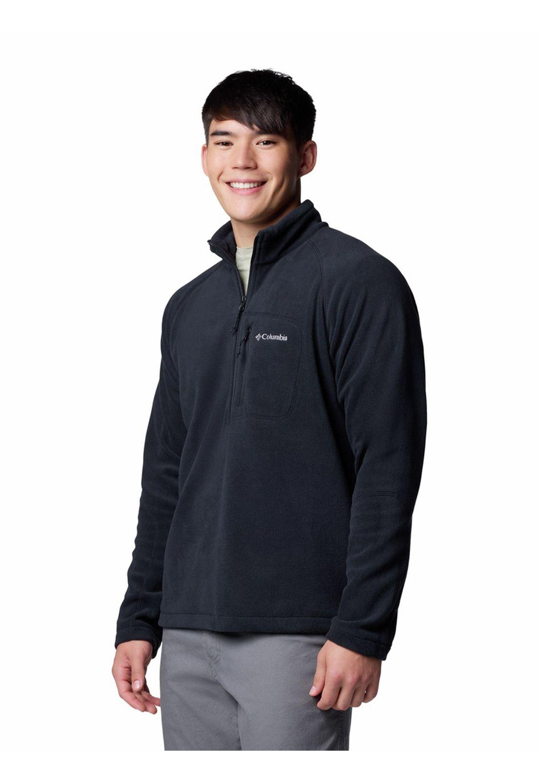 Polar Hombre Fast Trek Iii Half Zip Negro-1