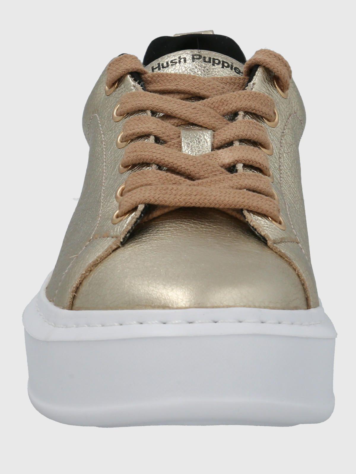 Zapatilla Cuero Mujer Badajoz Dorado-3