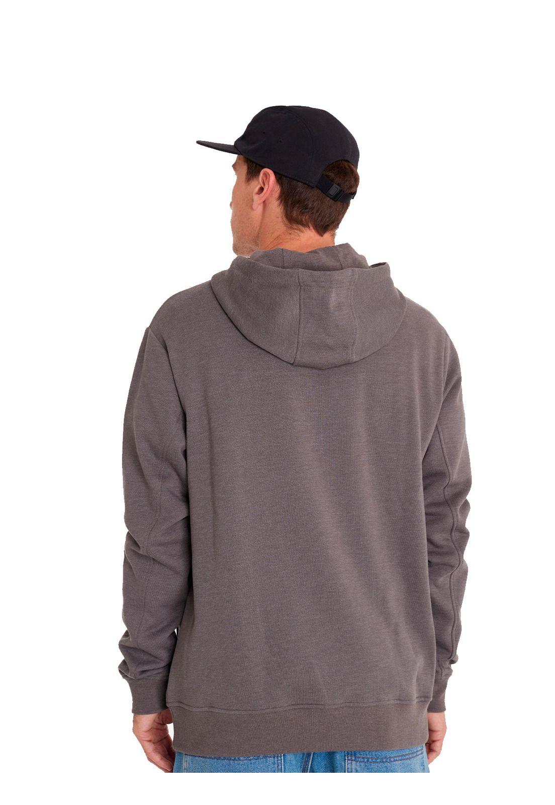 Polerón Hombre Hoodie Gris-4