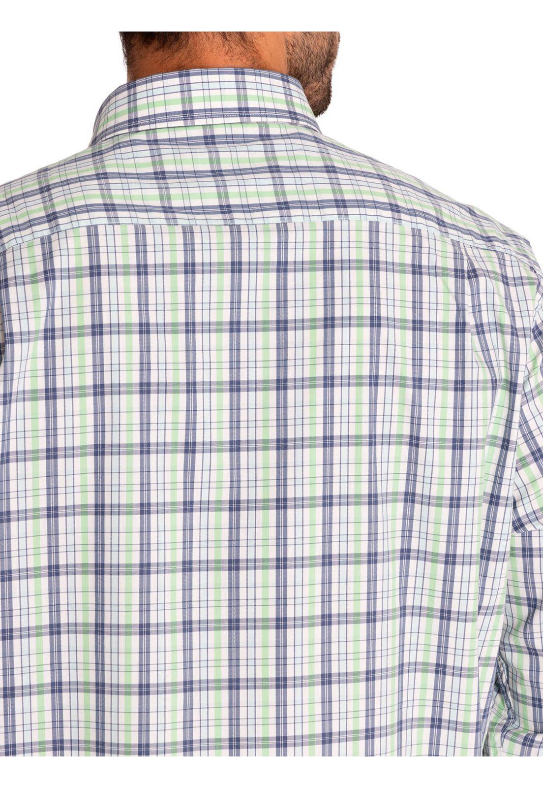 Camisa Algodón Orgánico Hombre Mild Verde-7