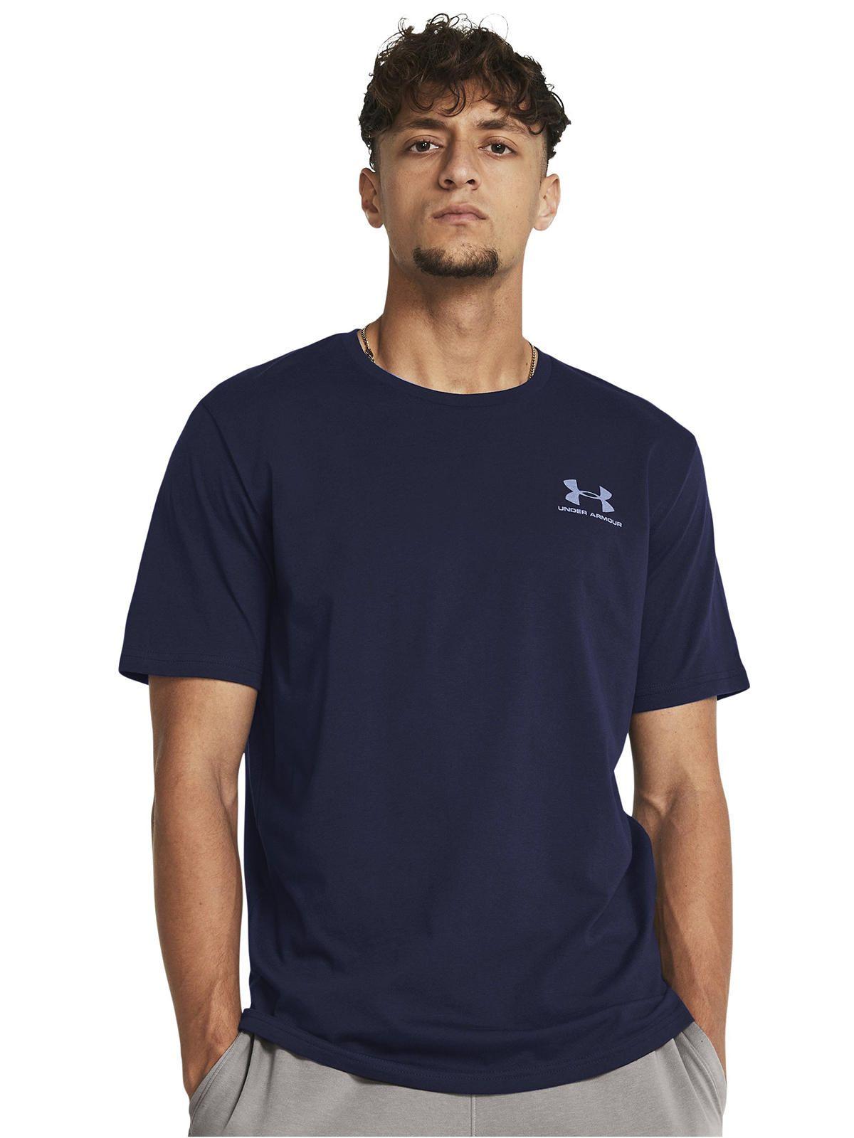 Polera manga corta Sprt hombre Azul Marino-3