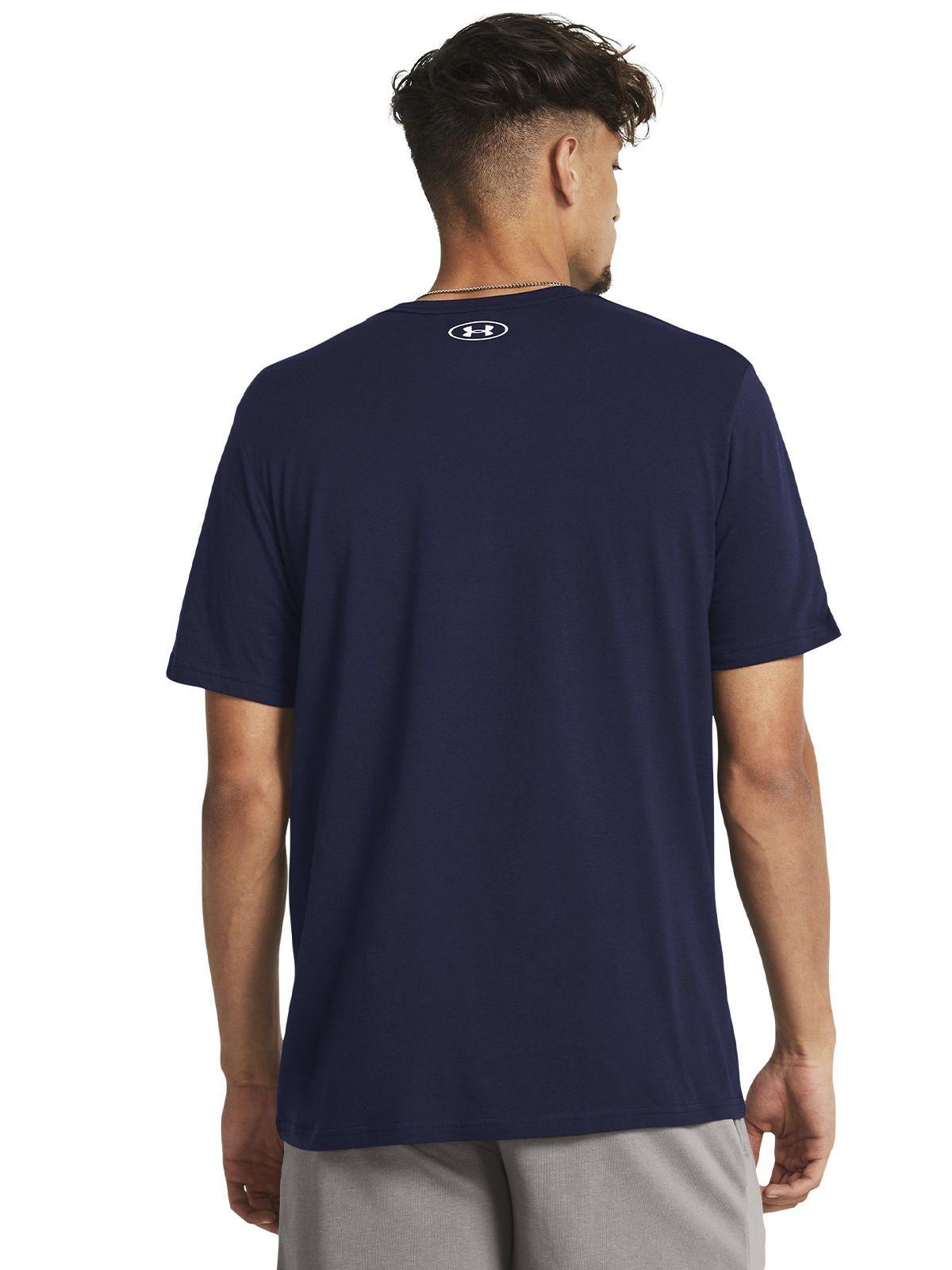 Polera manga corta Sprt hombre Azul Marino-4
