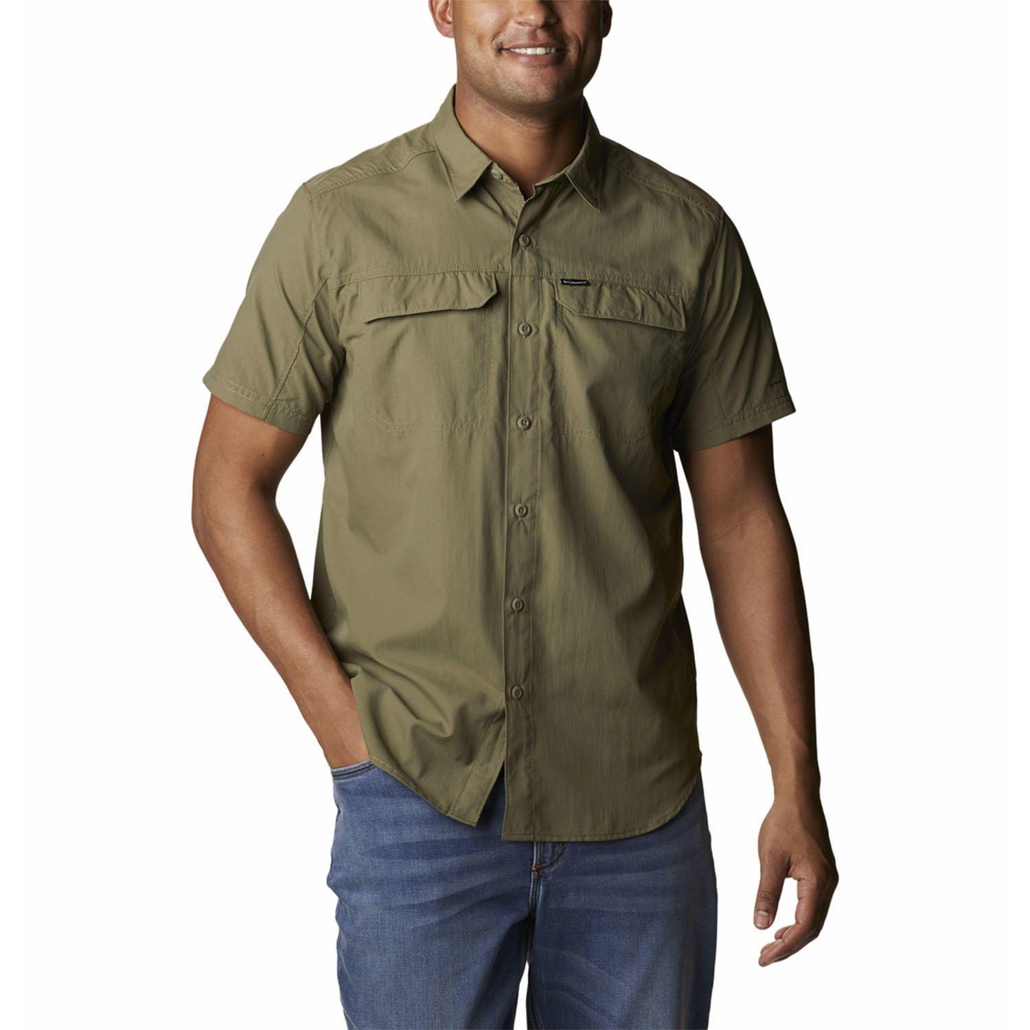 Camisa M/C Hombre Silver Ridge 2.0 Verde-0
