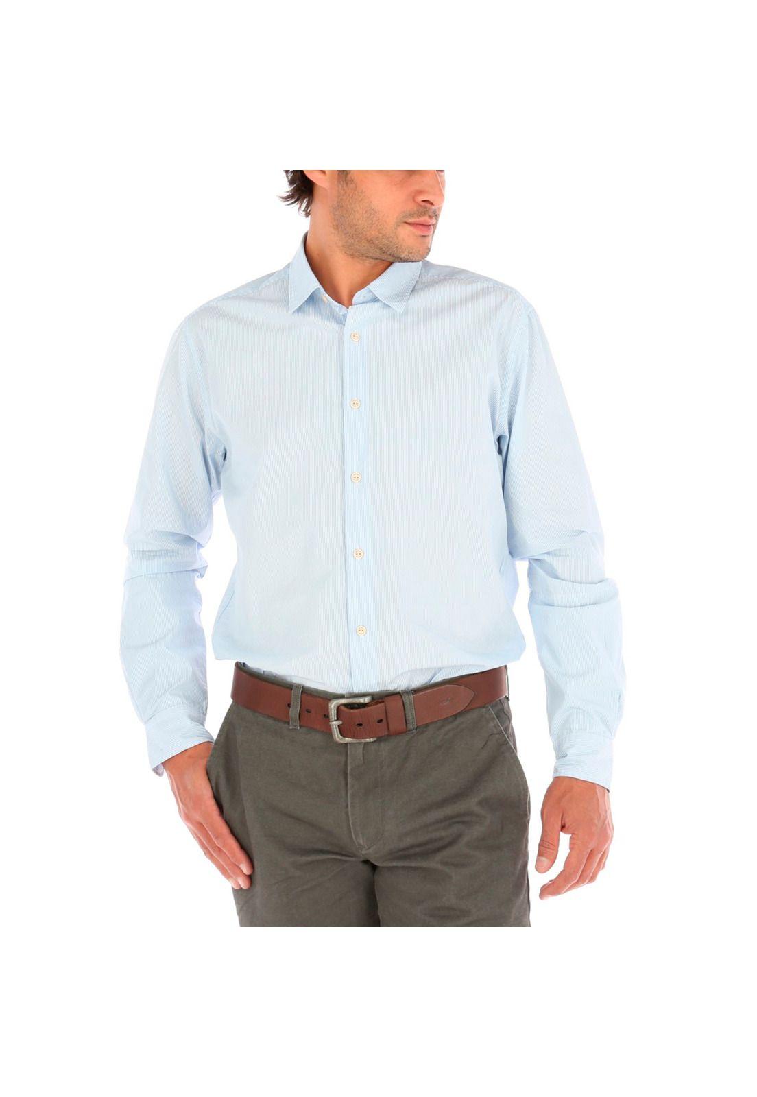Camisa Sleeves Rockford Celeste-0