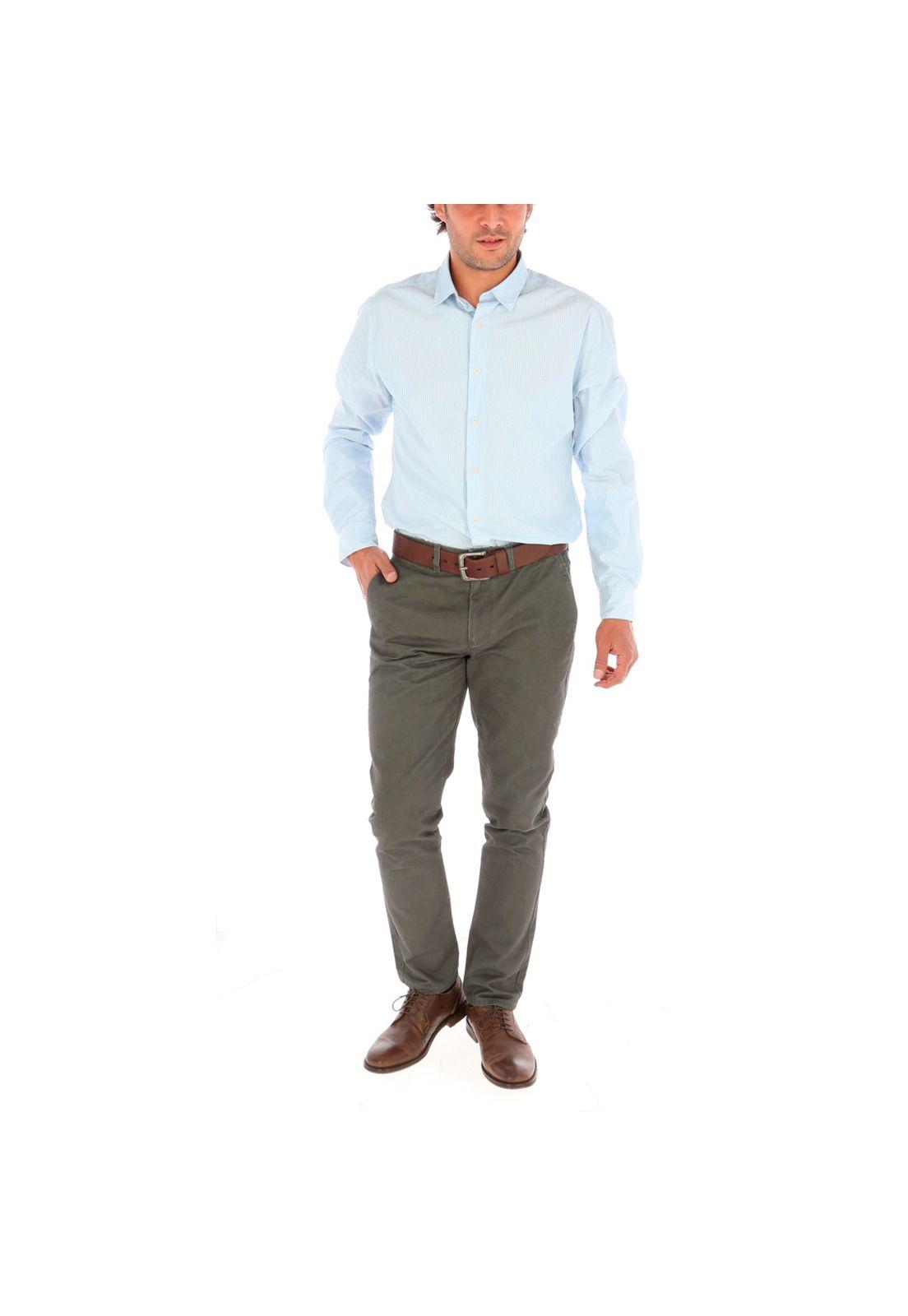 Camisa Sleeves Rockford Celeste-4