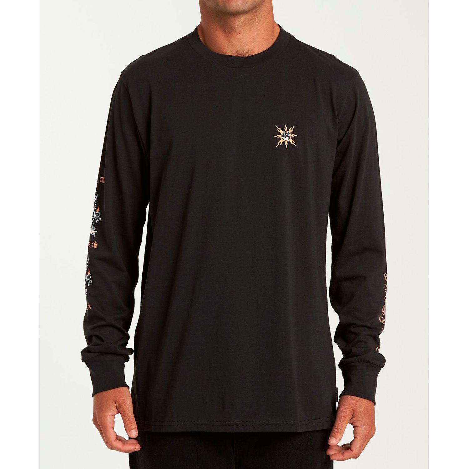 Polera Hombre Double Dragon Negro-0