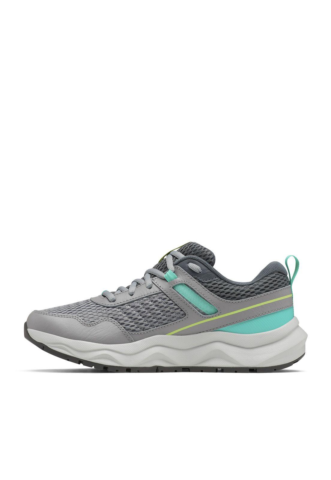 Zapatilla Mujer Plateau Gris-3