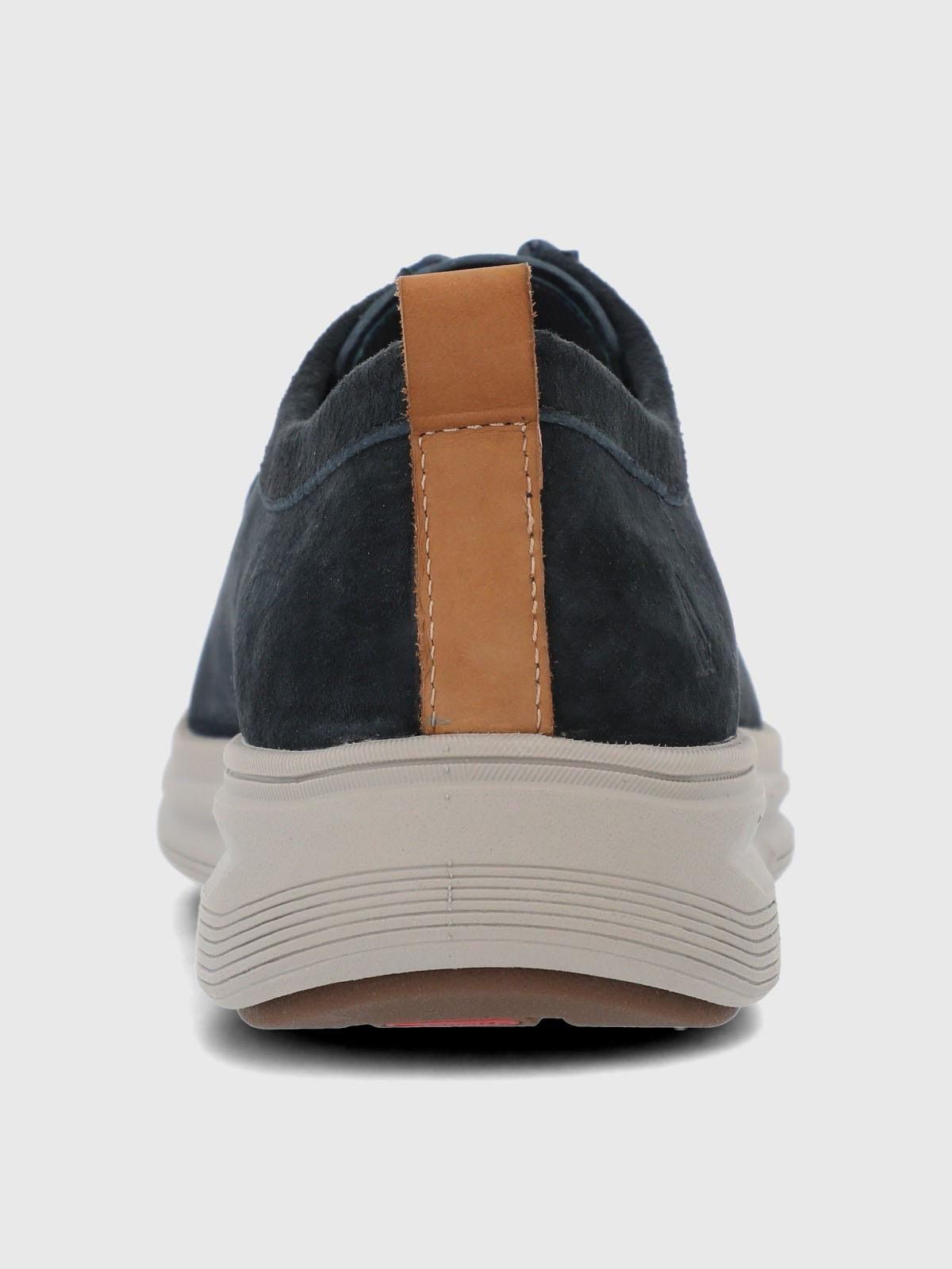 Zapato Cuero Hombre Walls Azul-6