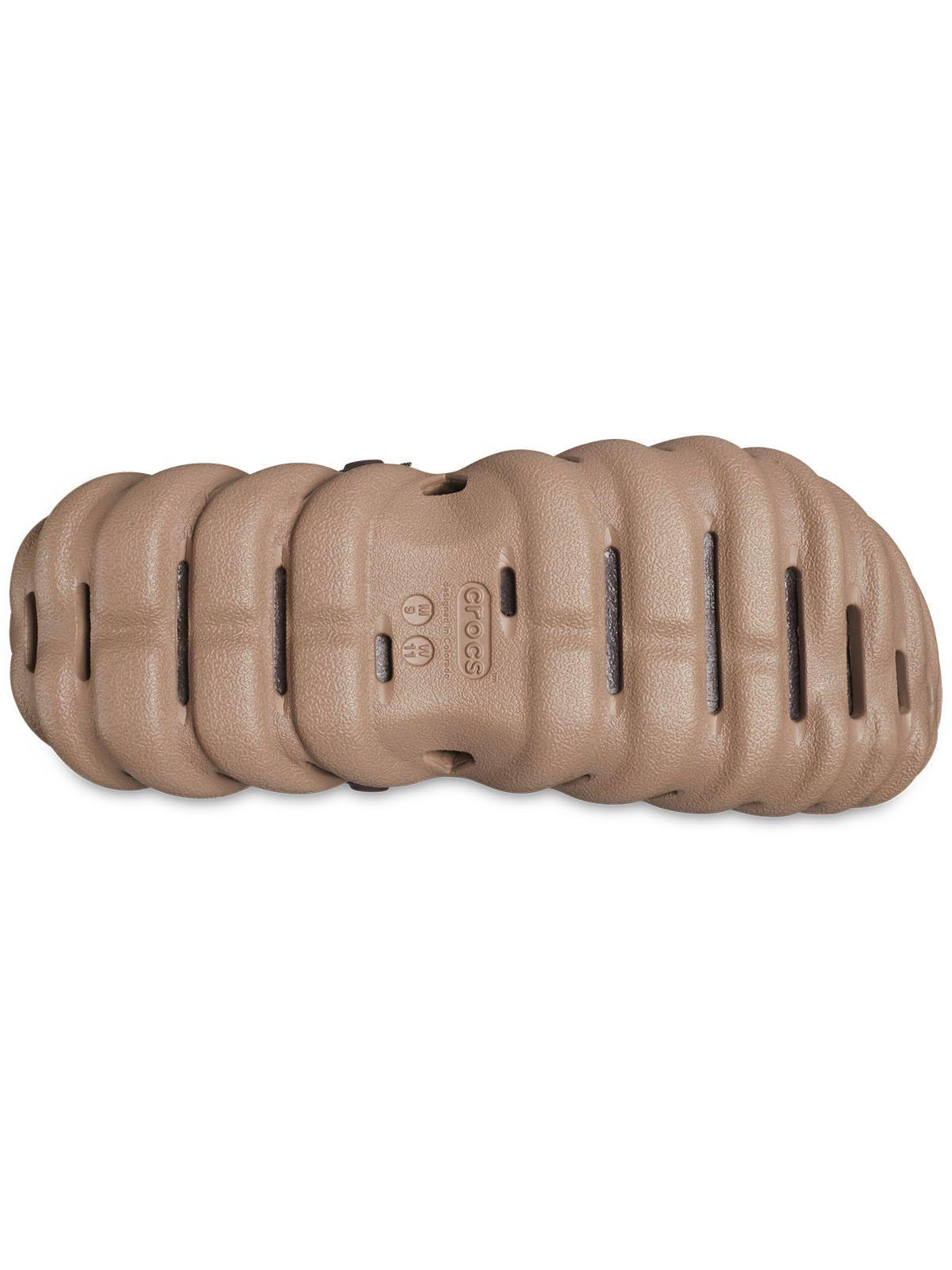 Zueco Crocs Hombre Echo Clog Café-5