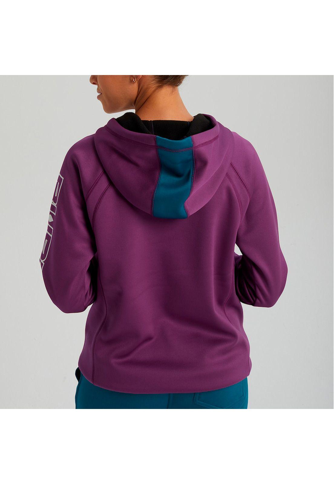 Softshell Polyester Mujer W Crown Sol Dye Po Multicolor Burton-2