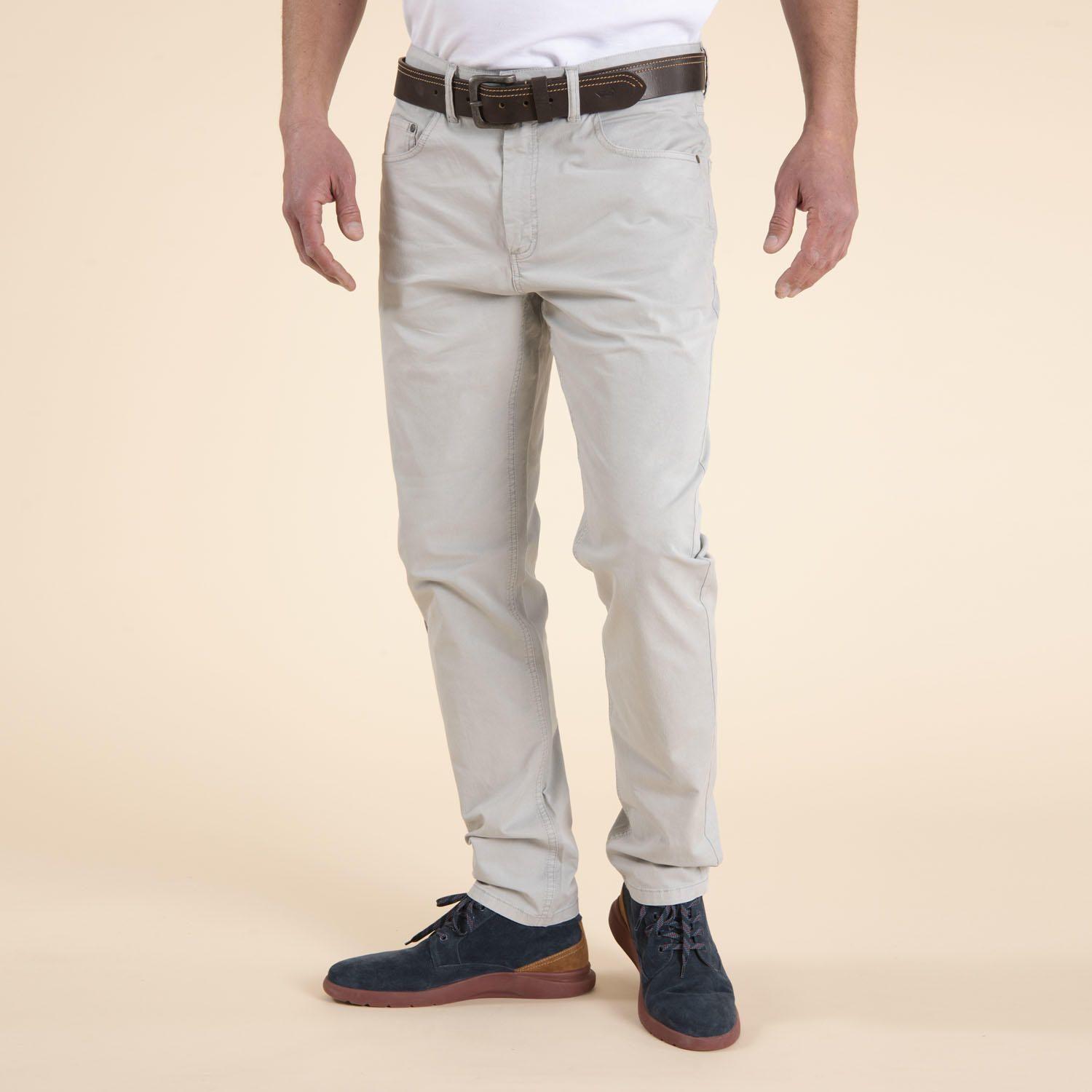 Pantalón Hombre Five Celeste-1