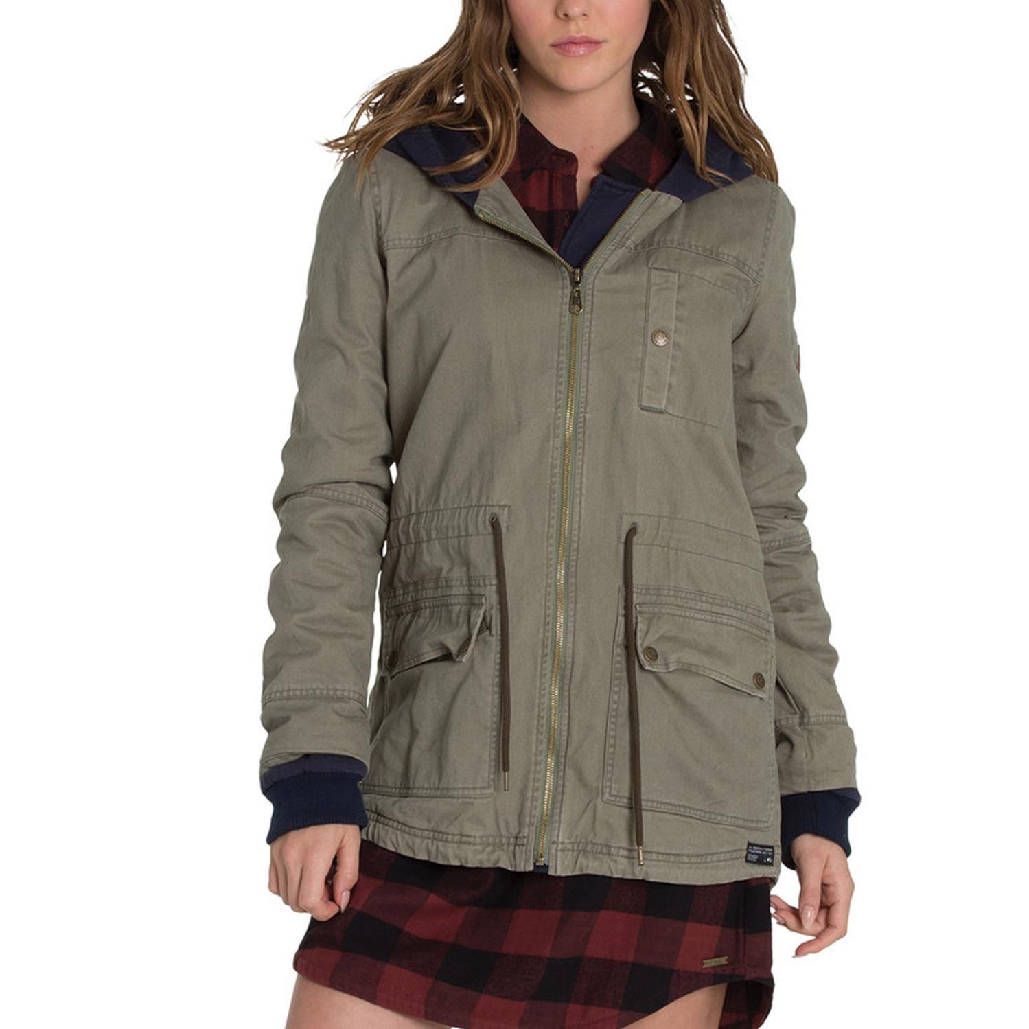 Chaqueta Alessia Verde Mujer Element-0