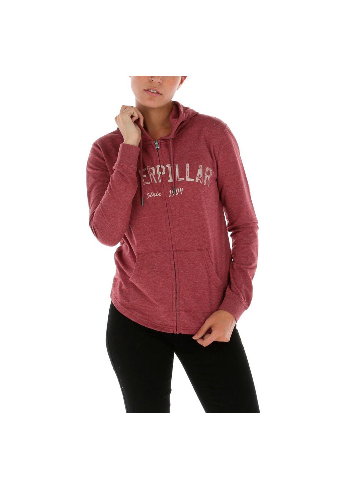 Poleron Mujer Daphne Sweatshirt Burdeo-0