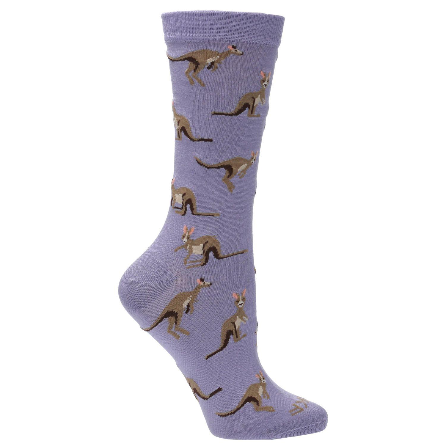 Calcetin Casual Rfv23W Kangaroo Morado Mujer-0