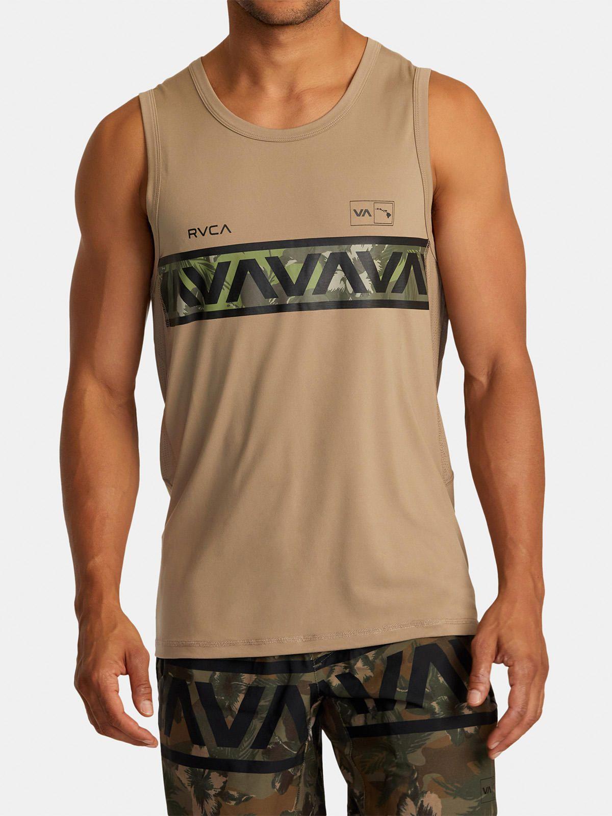 Polera Sin Mangas Hombre Hawaii Sport Vent Beige-0