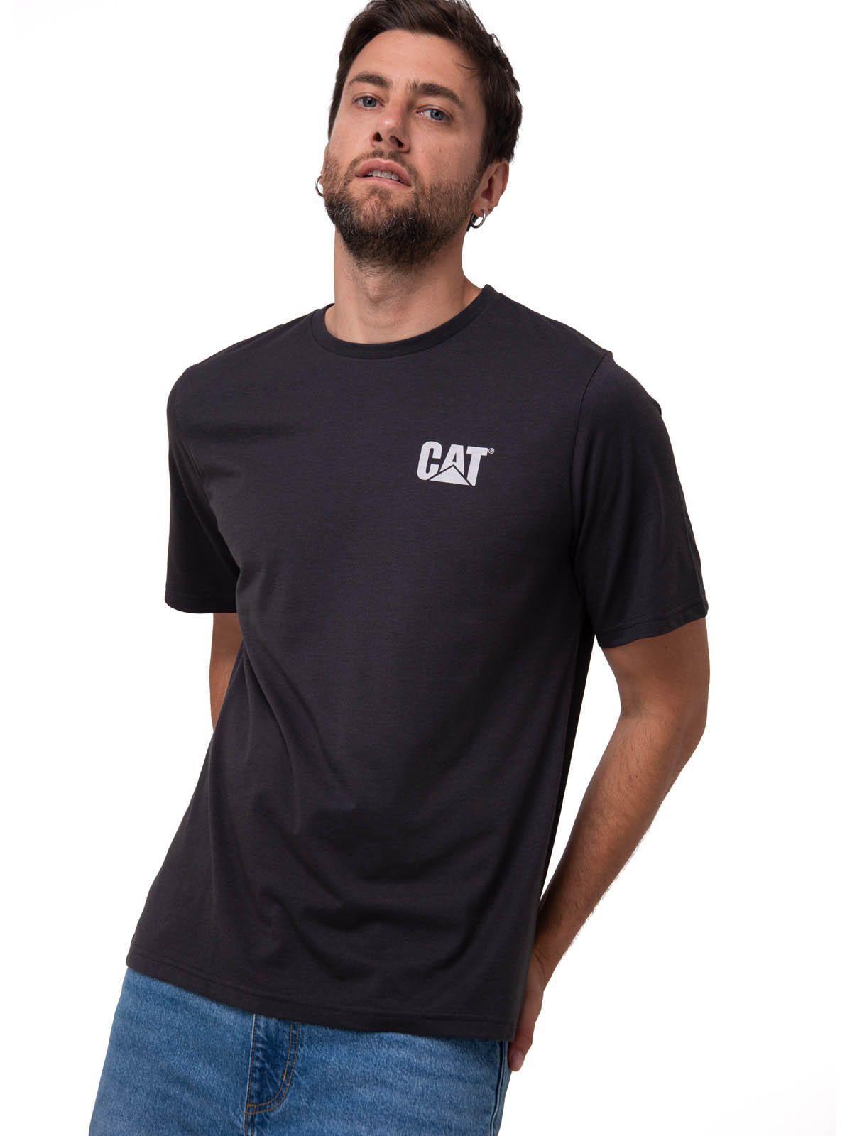 Polera Manga Corta HombreMoto Urban Negro-1