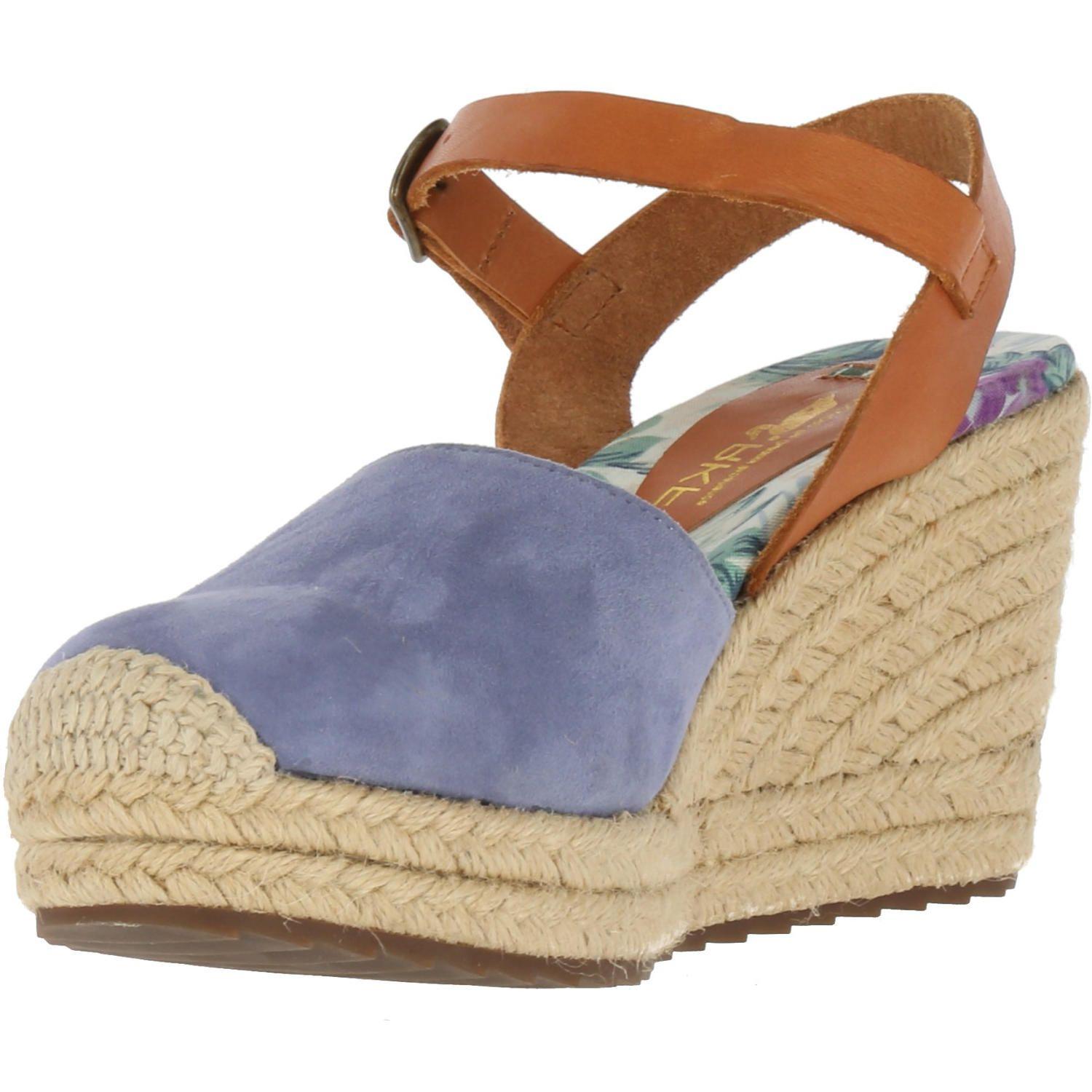 Sandalia Gamuza Ninna Morado Mujer-1