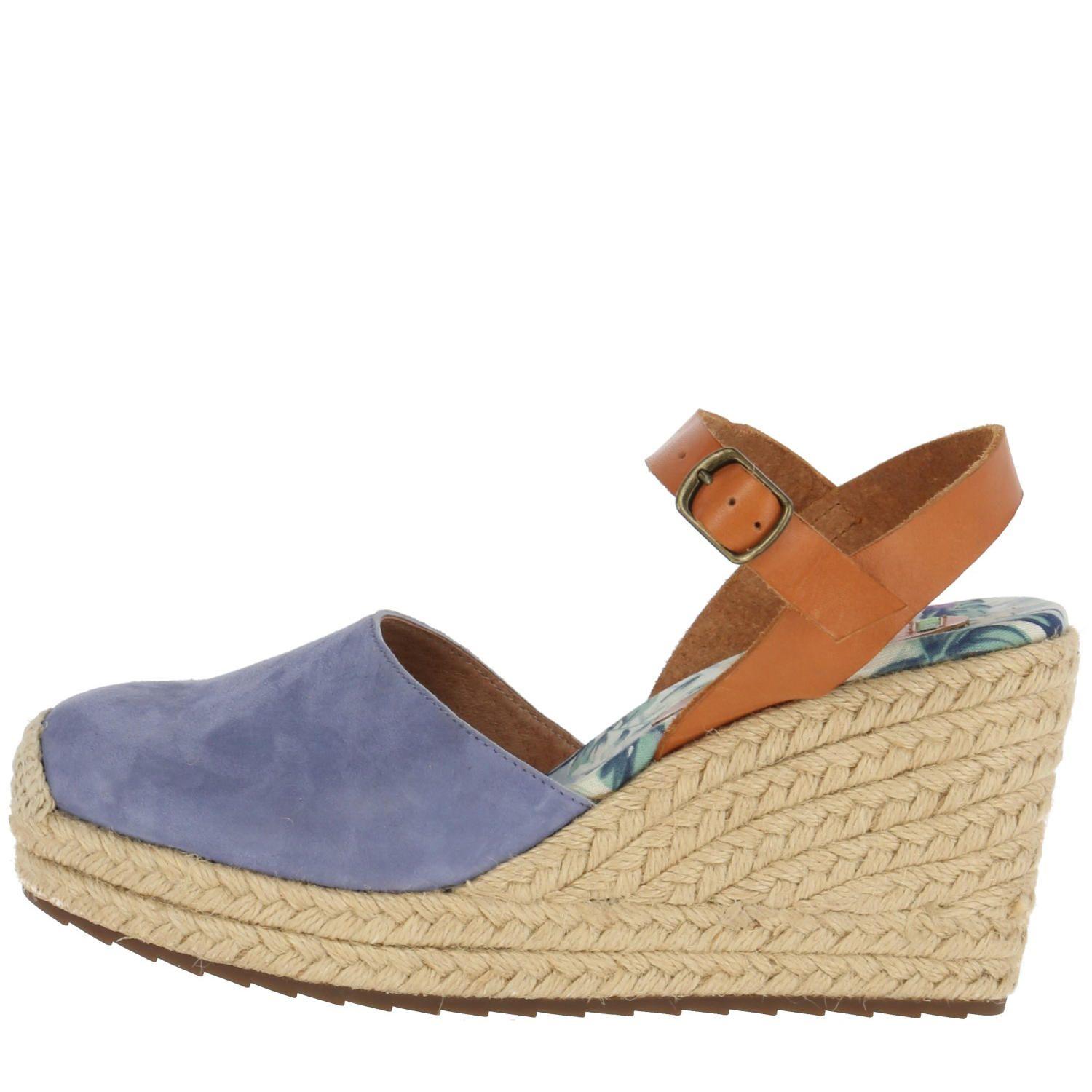 Sandalia Gamuza Ninna Morado Mujer-2