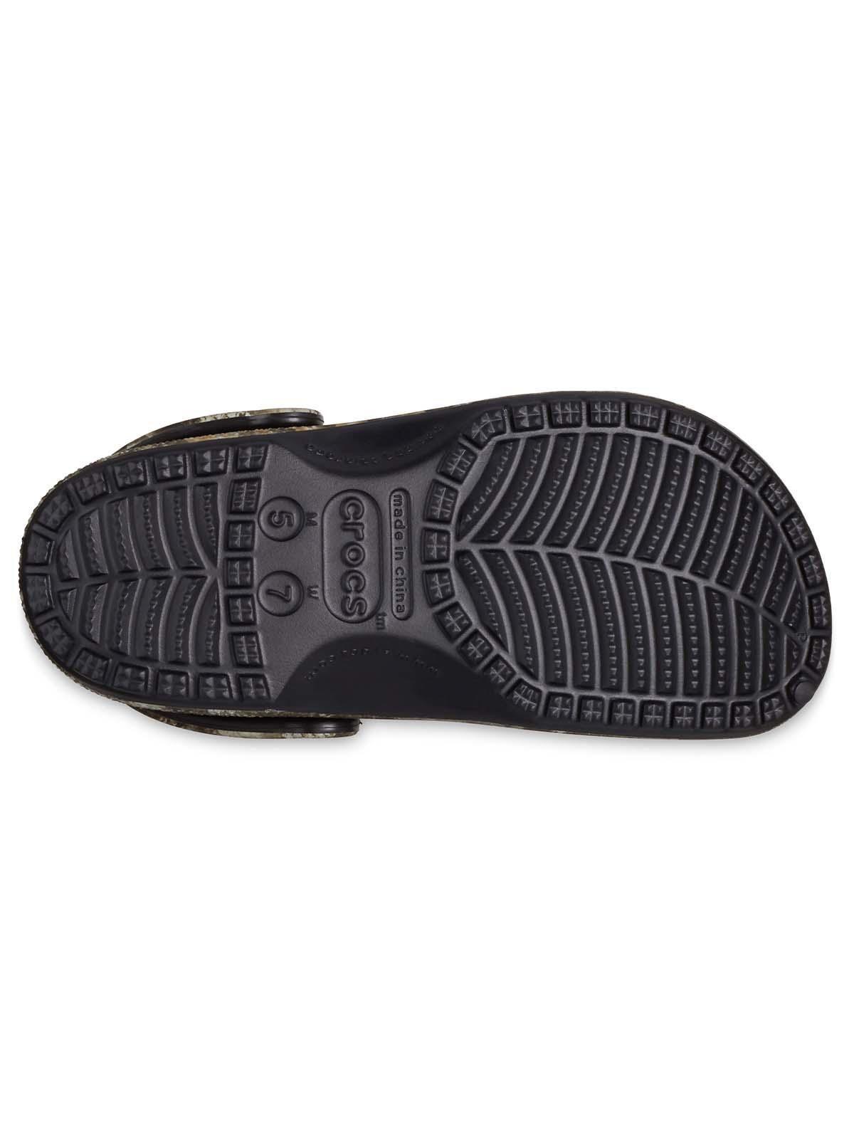 Zueco Crocs RealTree Unisex Classic Clog Verde Militar-5