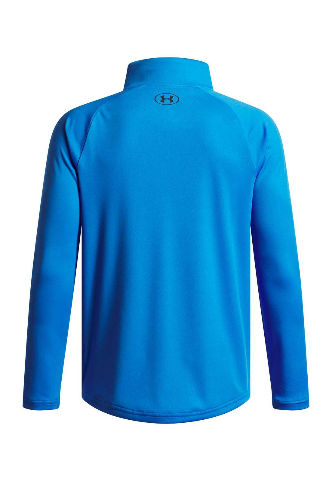 Polerón de entranamiento  niño Tech 20 ½ Zip azul -1