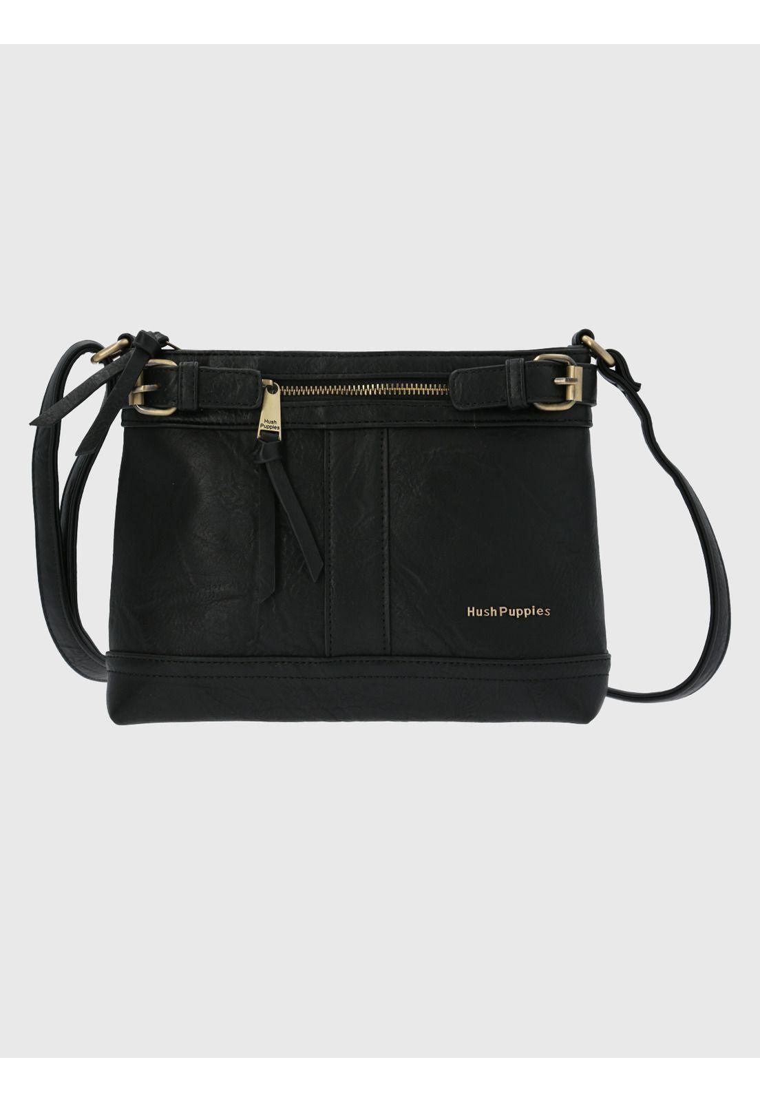Cartera Ecocuero Negro Dunn Cross Mujer-0