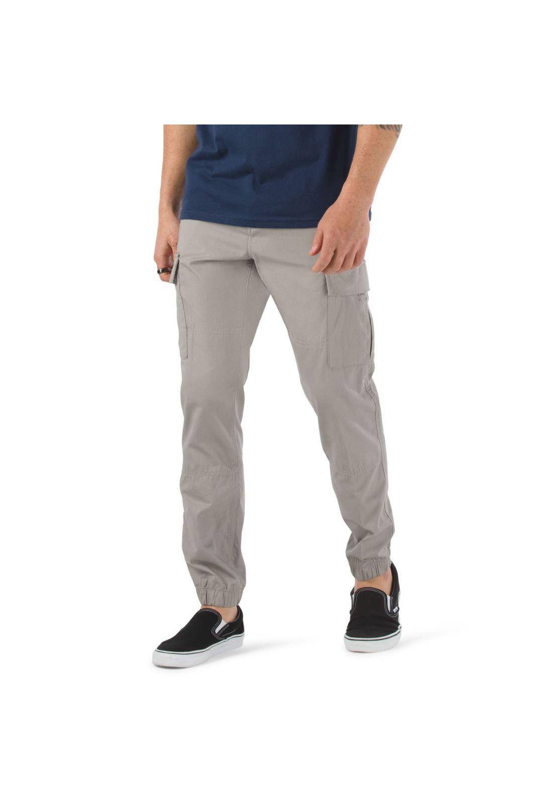 Pantalón Hombre Service Cargo Slim Jogger Grey-0