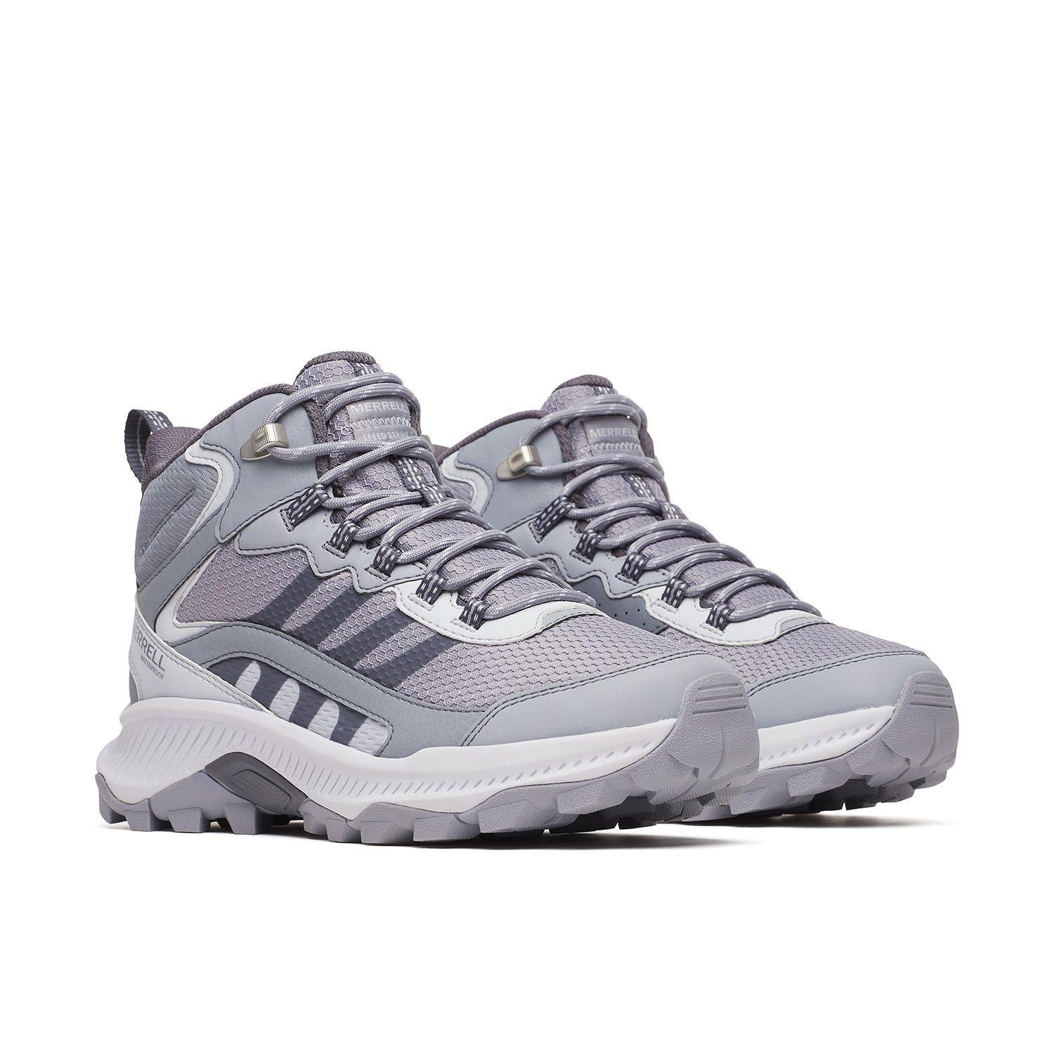 Botin Mujer Speed Strike 2 Mid Waterproof Gris-3