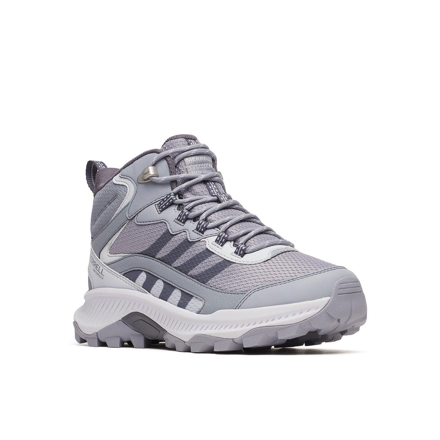 Botin Mujer Speed Strike 2 Mid Waterproof Gris-4