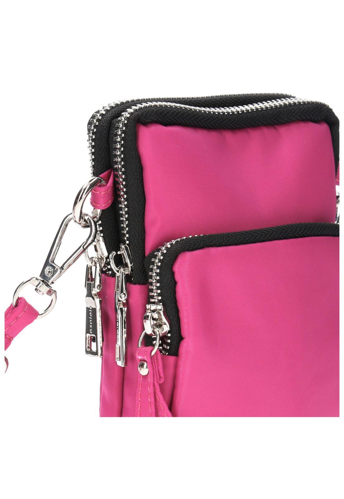 Cartera De Hombro Orelle Cross Rosado Mujer-3
