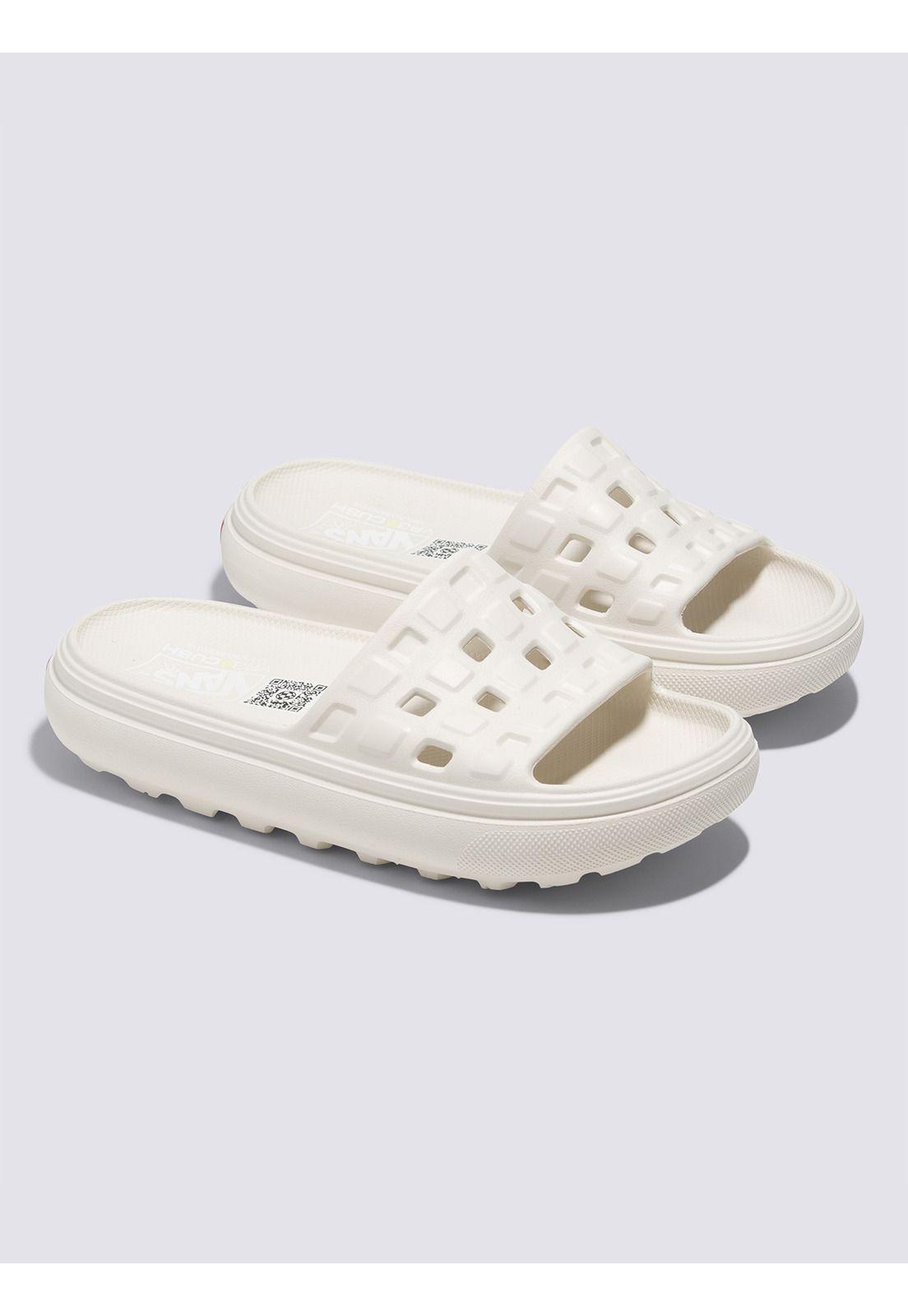 Sandalia Slide-On Vr3Cush Crema Mujer-0