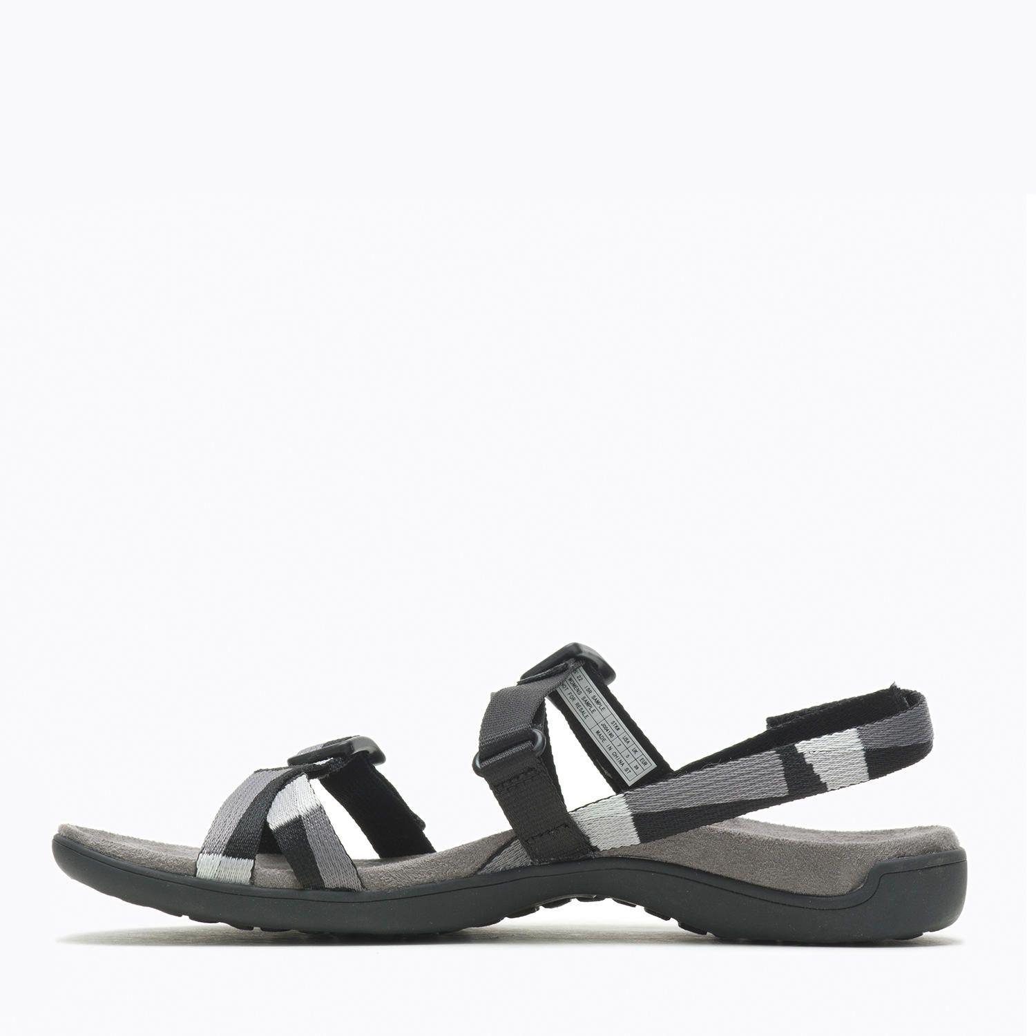 Sandalia Mujer District 3 Backstrap Negro-1