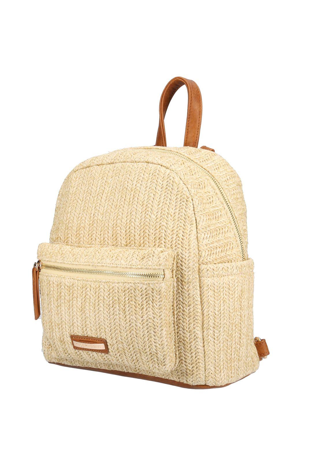 Cartera Mujer Yoe Back Beige-1