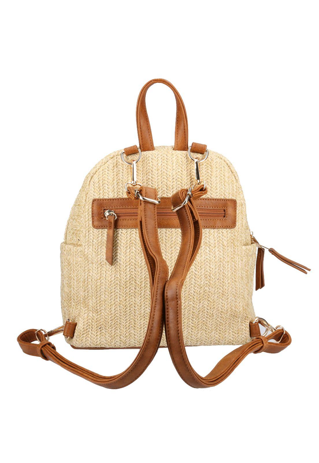 Cartera Mujer Yoe Back Beige-2