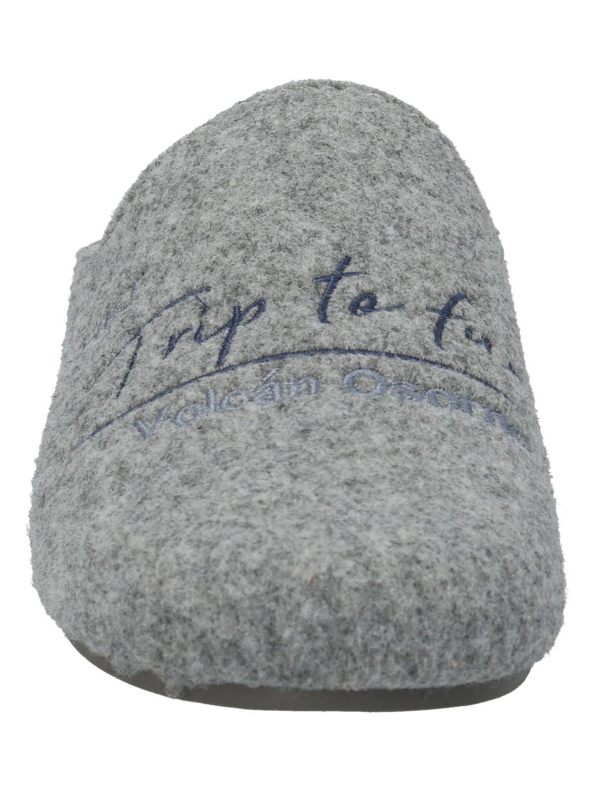 Pantufla Unisex Slipper Volcán Gris-5