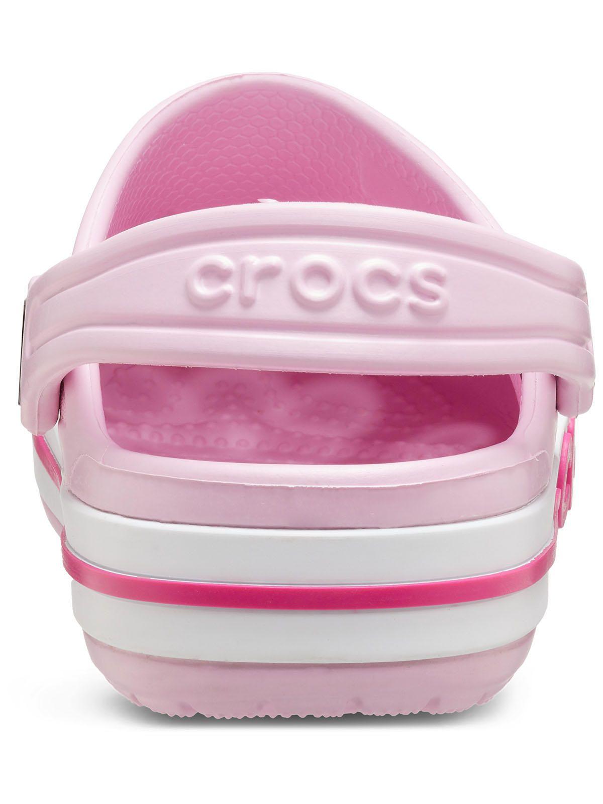 Zueco Crocs Niña Bayaband Clog Rosa-7