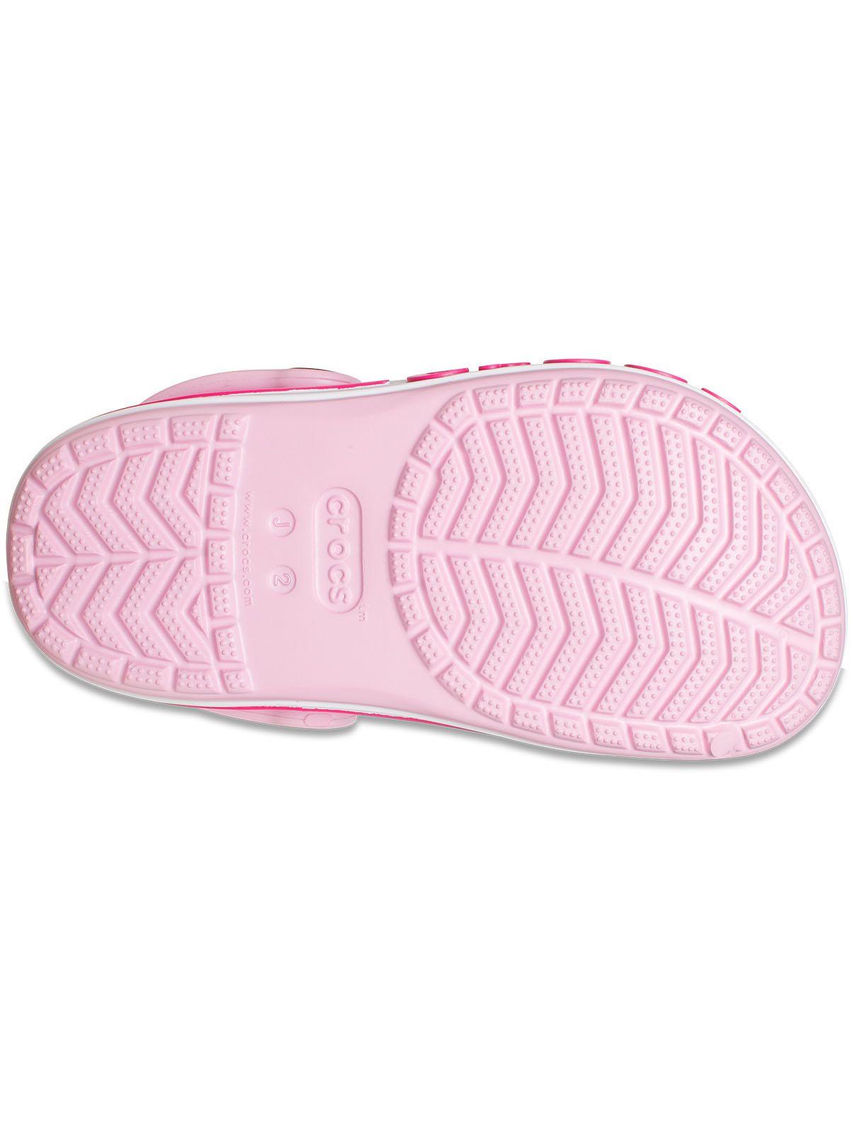 Zueco Crocs Niña Bayaband Clog Rosa-5