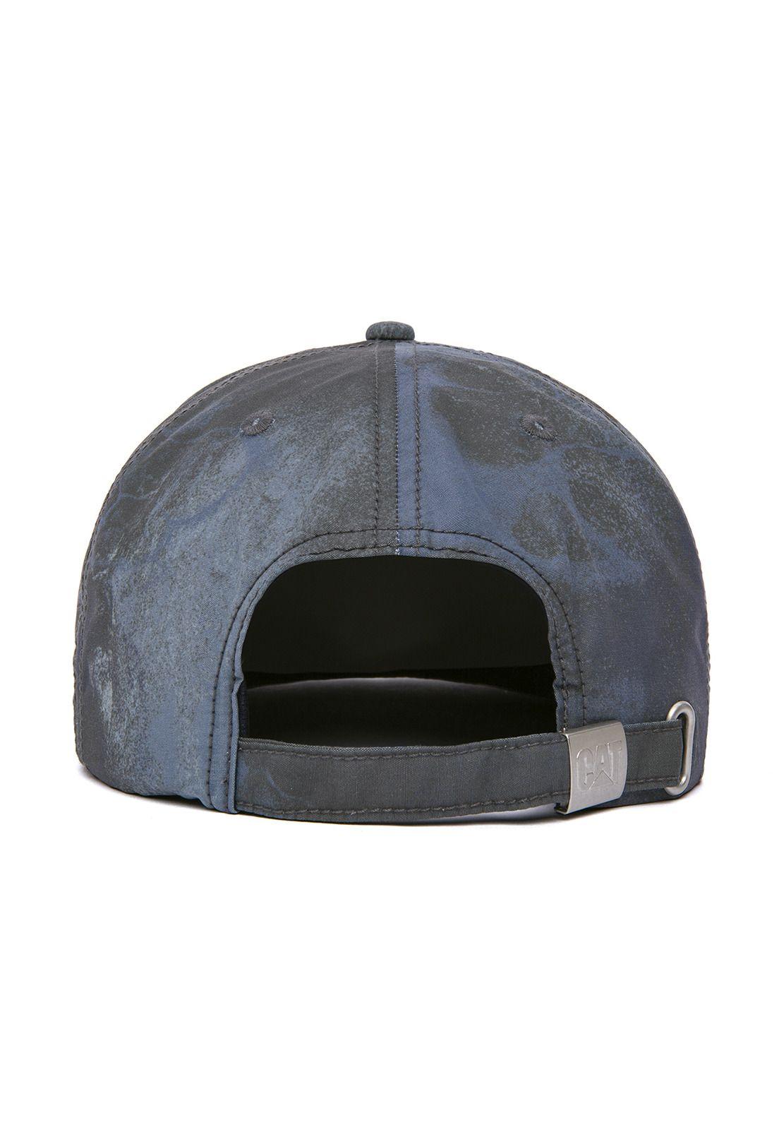 Jockey Casual Hombre Cat Logo Aop 5-Panel Hat Azul-1