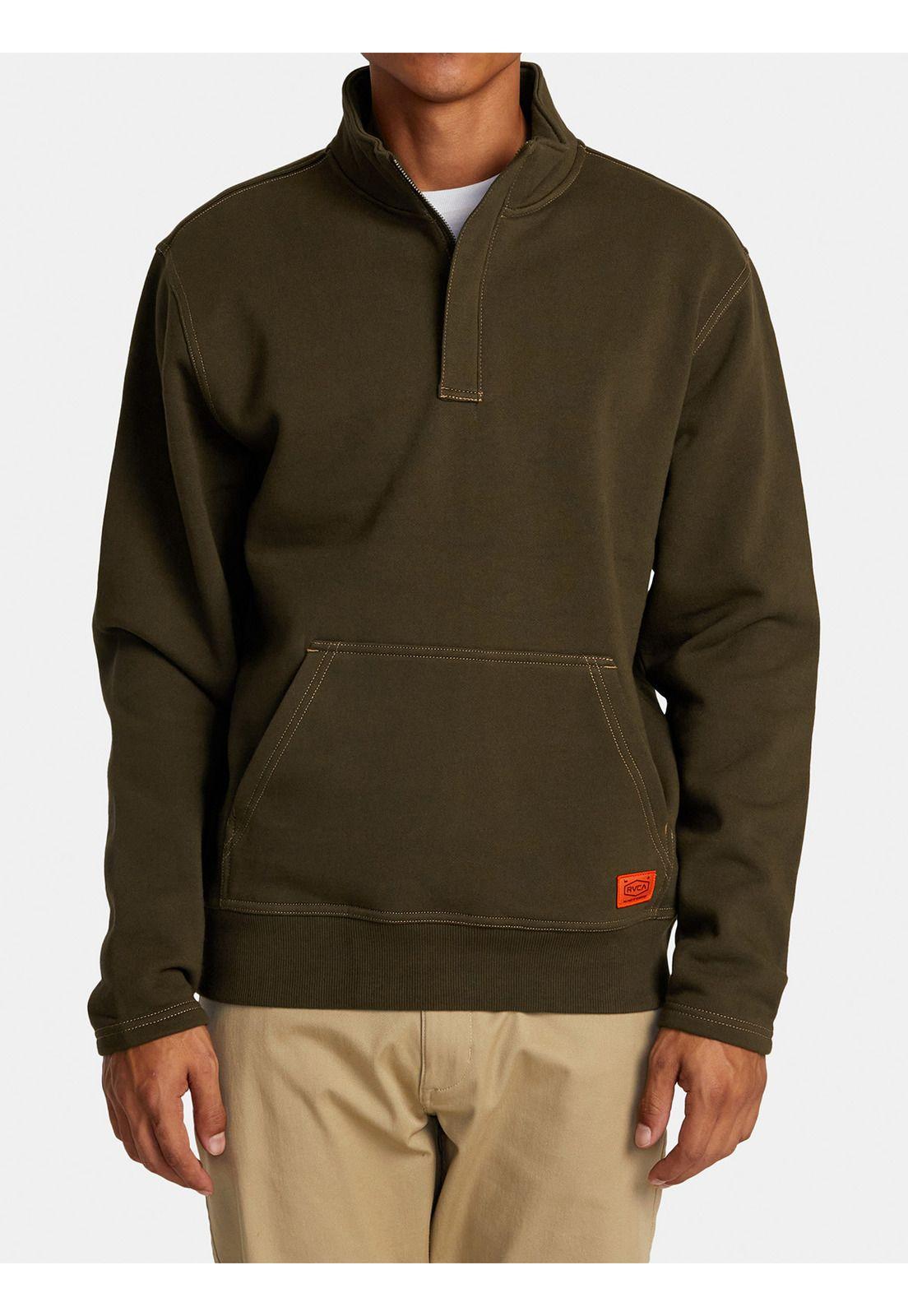 Polerón Hombre Chainmail Pullover Café-0