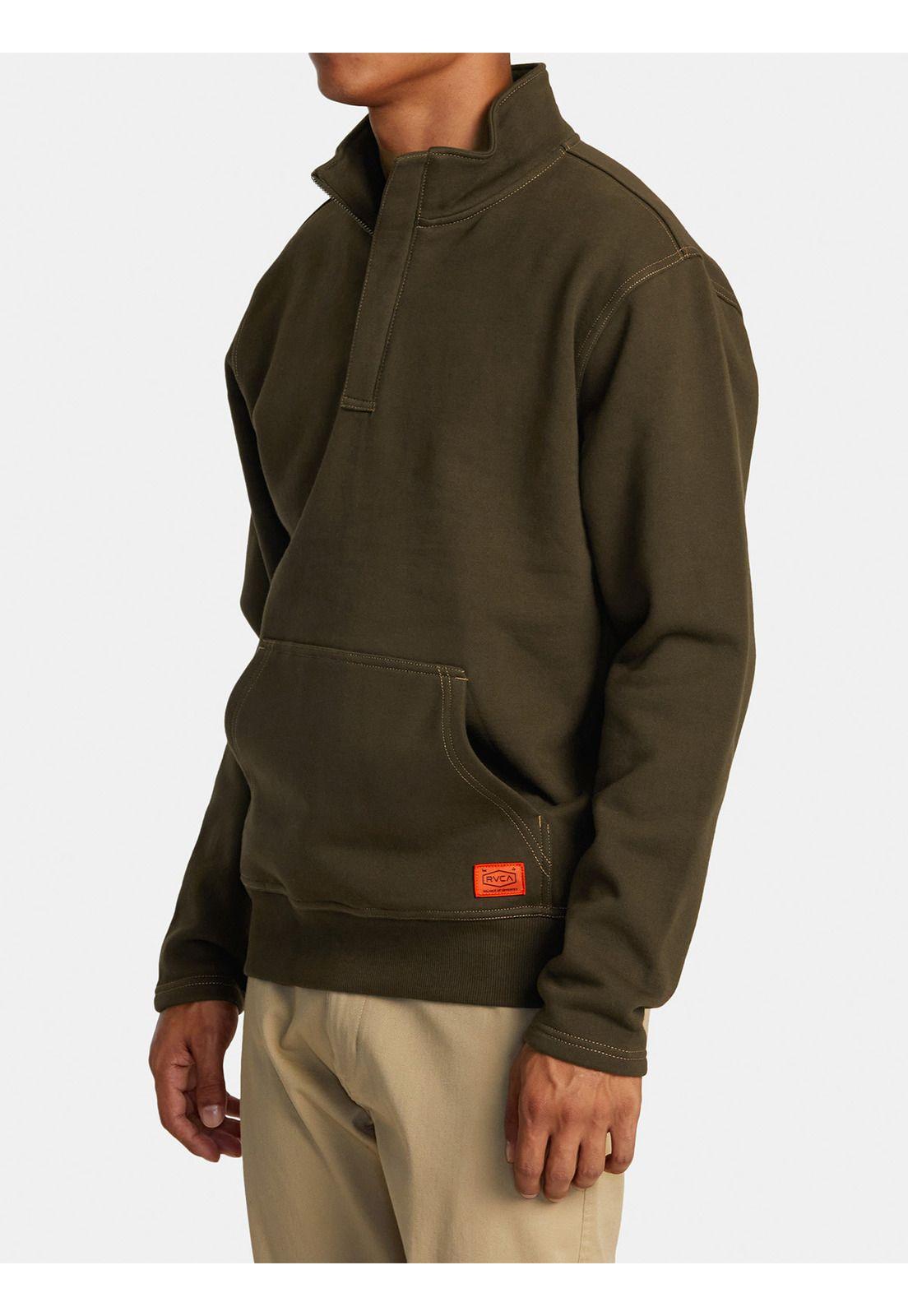 Polerón Hombre Chainmail Pullover Café-1